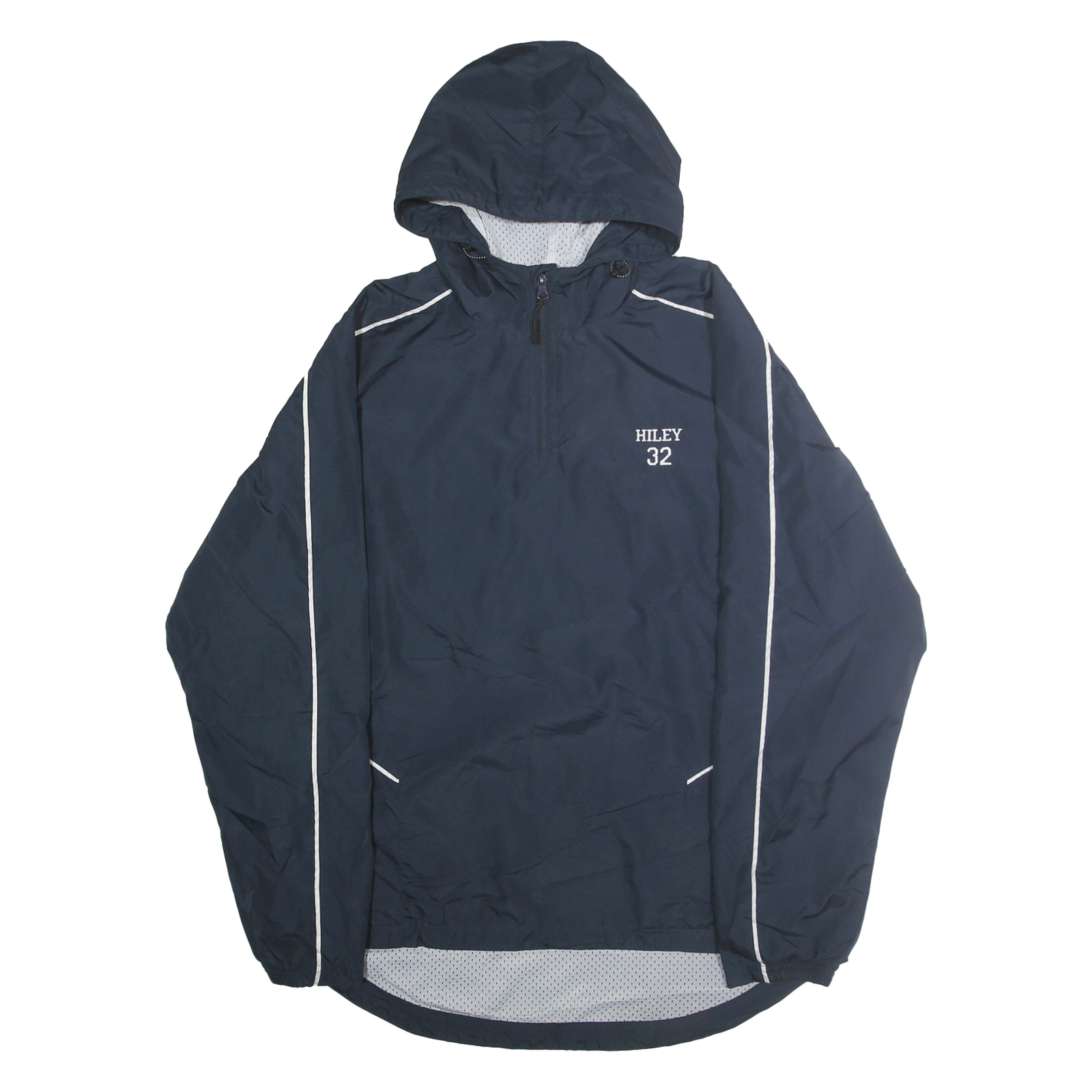 HOLLOWAY Mens Navy Blue Mayhem Fastpitch Polyester Jacket L Lightweight Refurbished - N/A refurbished available on Cerqular