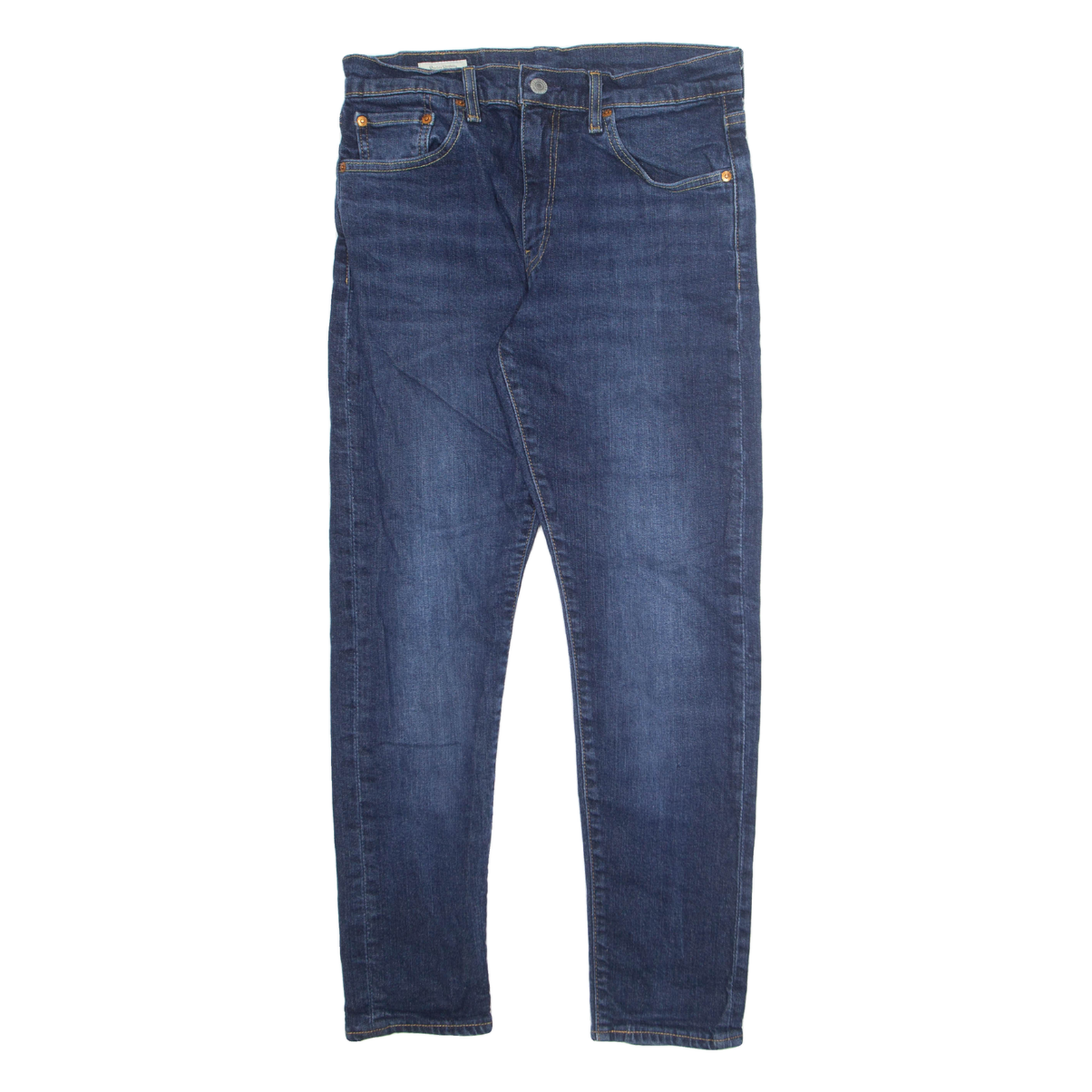 LEVI'S 512 BIG E Jeans Mens Blue Slim Tapered Stone Wash W30 L30 Refurbished - N/A refurbished available on Cerqular