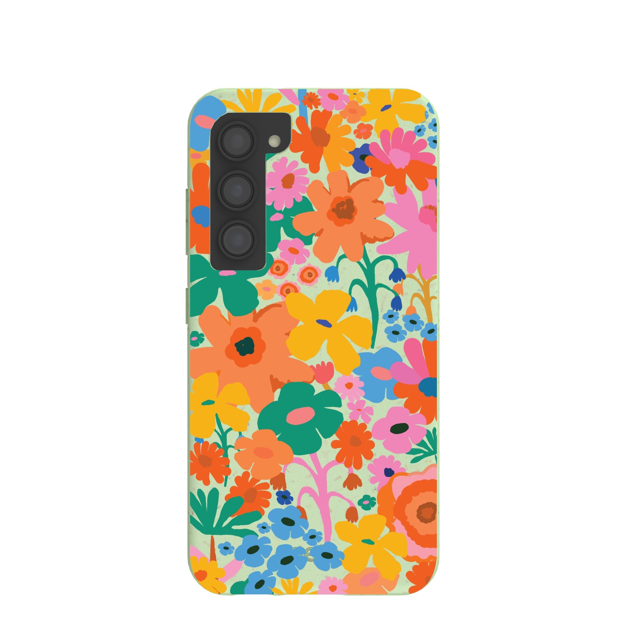 Sage Green Bright Spring Samsung Galaxy S23 Case Refurbished - Pela Case refurbished available on Cerqular