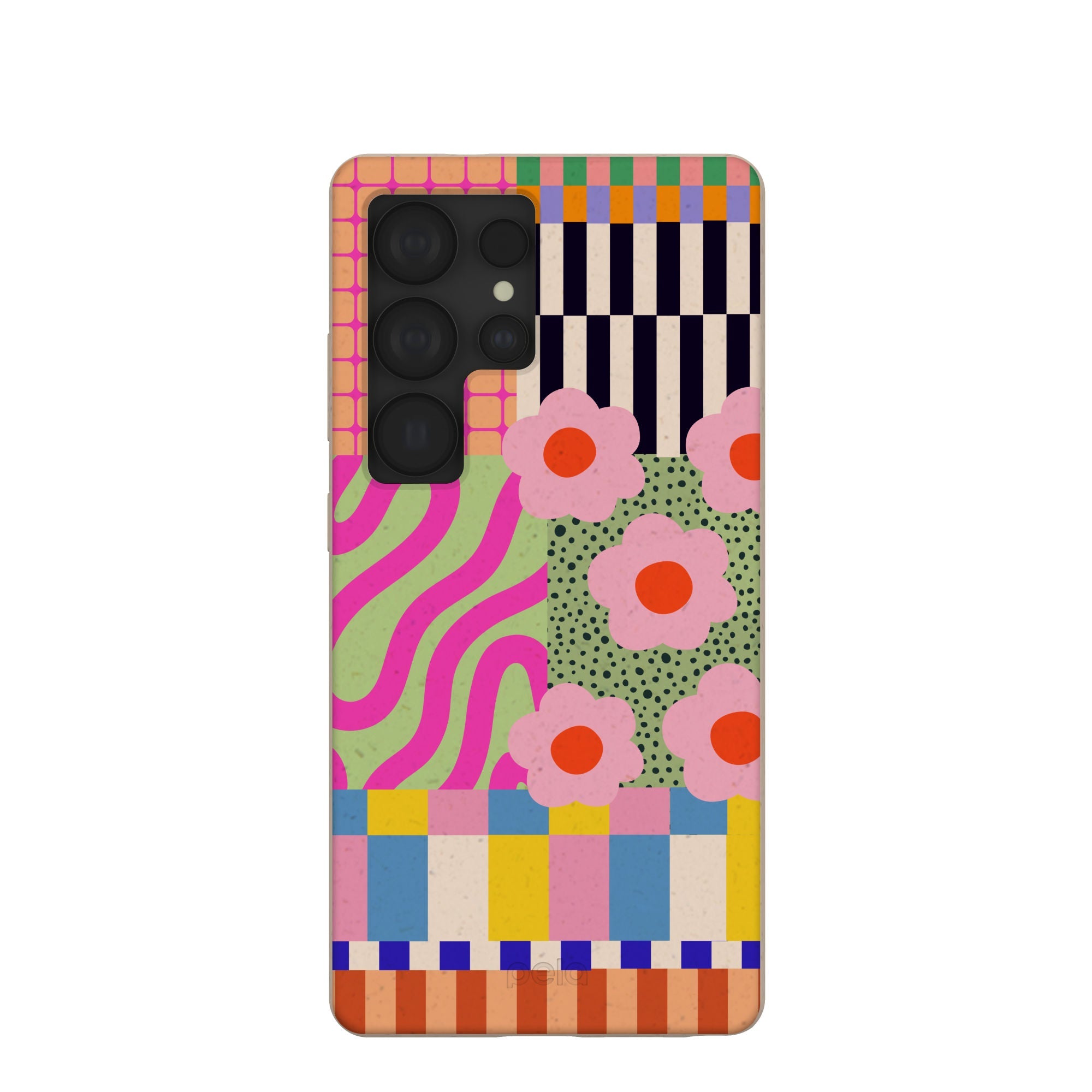 Seashell Abstract Cake Samsung Galaxy S25 Ultra Case Refurbished - Pela Case refurbished available on Cerqular