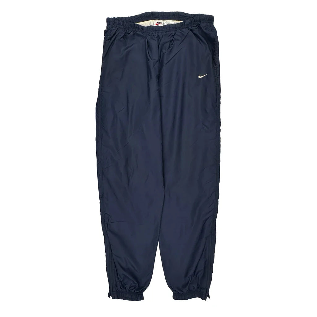 Age 12-13 Nike Tracksuit - Large Navy Nylon Refurbished - Thrifted (note: this is a term often used to describe second- refurbished available on Cerqular