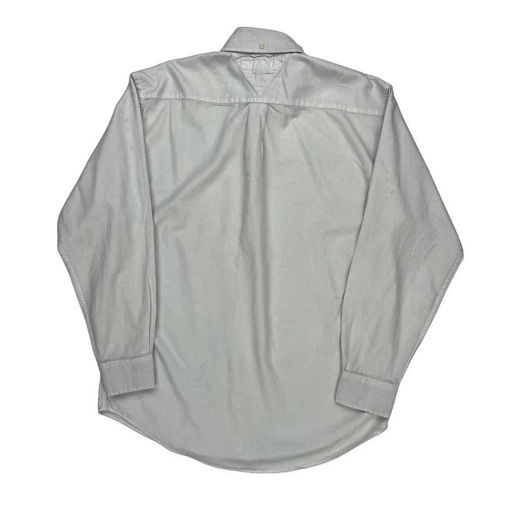 Buy Tommy Hilfiger Shirt - Medium White Cotton Refurbished - $24.11 Tommy Hilfiger Shirt - Medium White Cotton Refurbished - Thrifted (note: this is a term often used to describe second- refurbished available on Cerqular