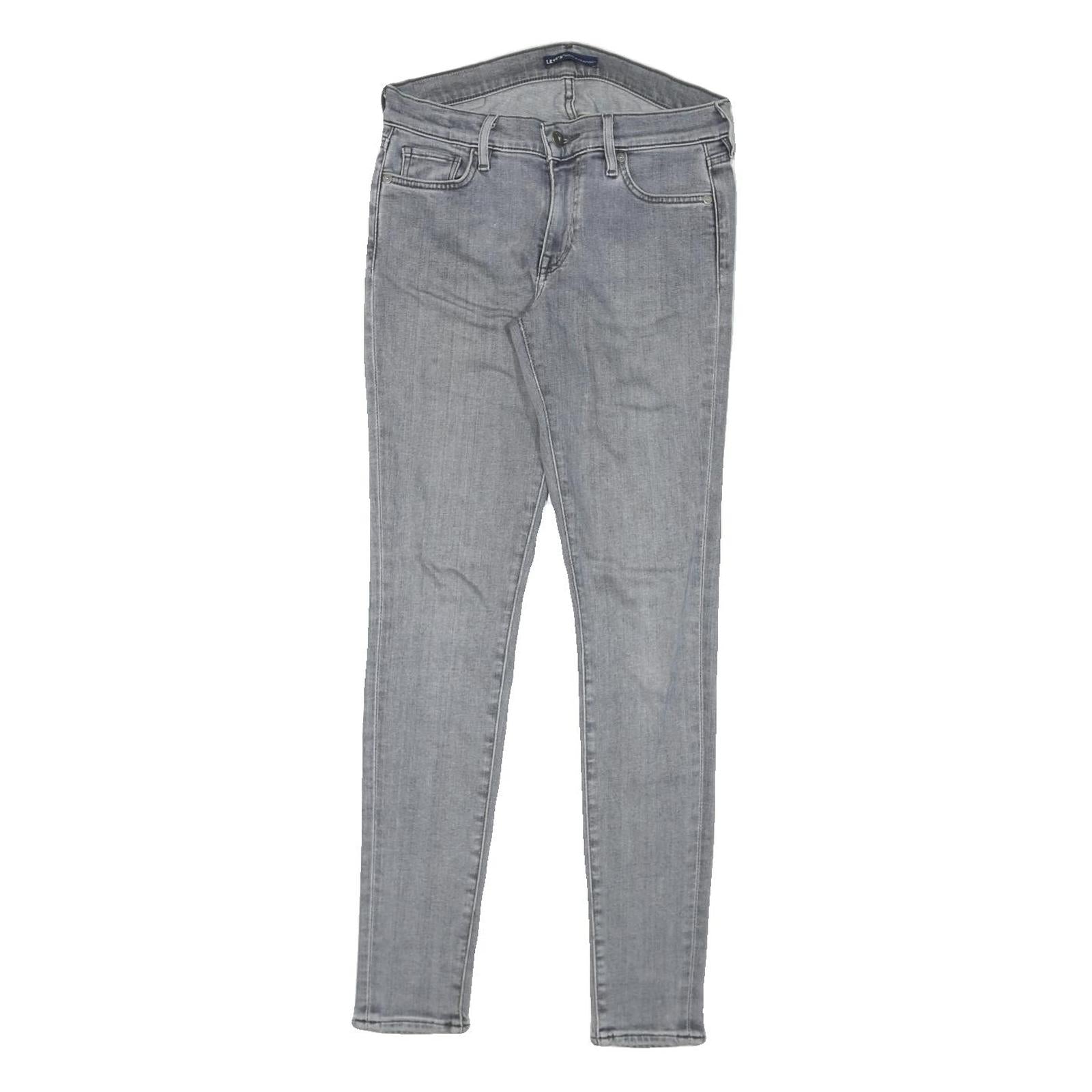 LEVI'S Womens Jeans Blue Slim Skinny Denim Medium W27 L30 Zip Closure Refurbished - N/A refurbished available on Cerqular