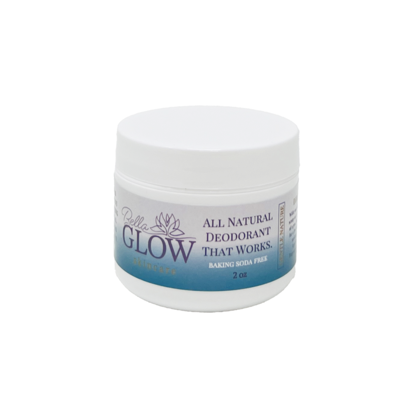 Gentle Nature Deodorant | All-Natural that lasts ALL Day. | Unisex | Baking-Soda FREE Refurbished - Bella Glow Skincare refurbished available on Cerqular