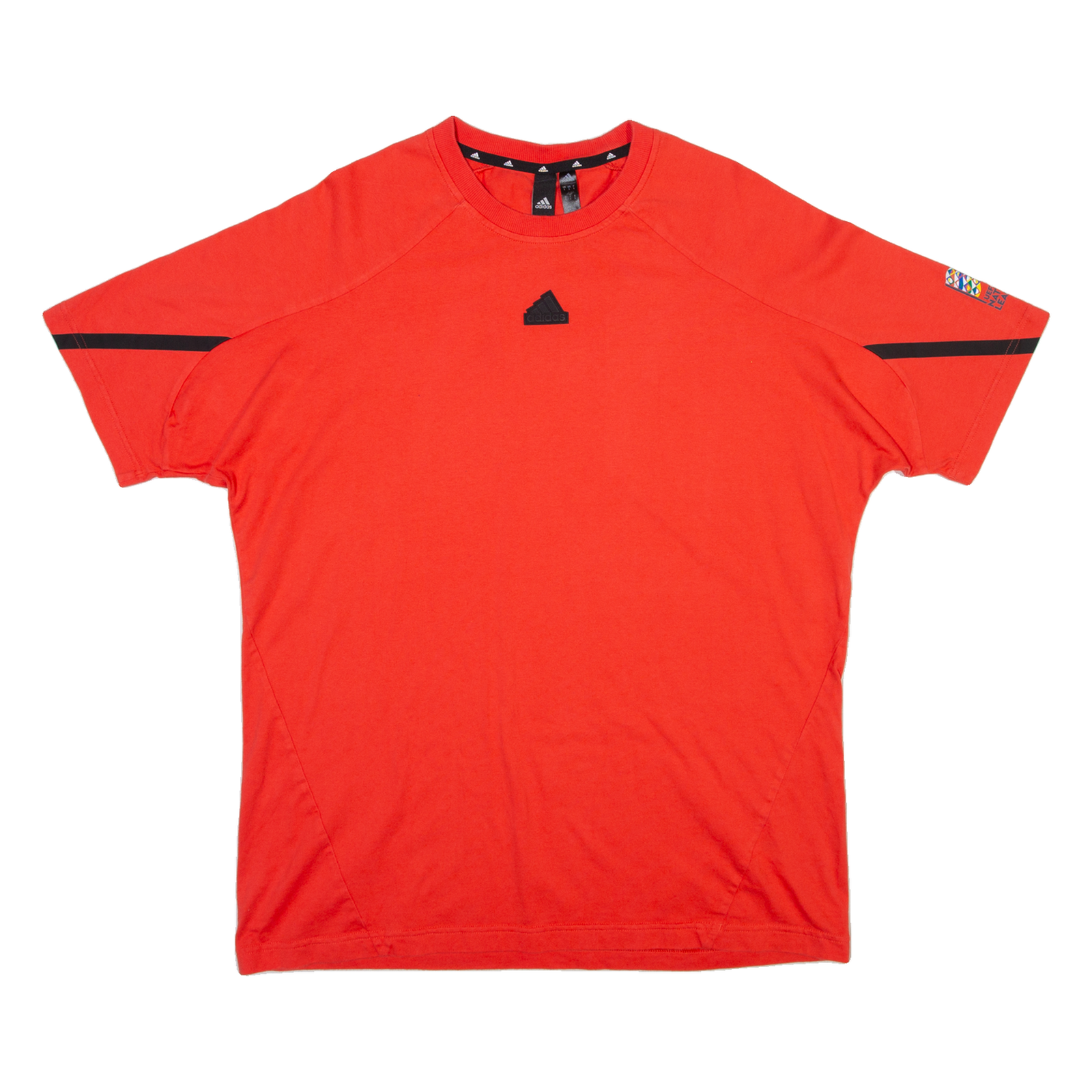 ADIDAS UEFA Nations League Netherlands Final 2023 Mens T-Shirt Pink L Refurbished - N/A refurbished available on Cerqular