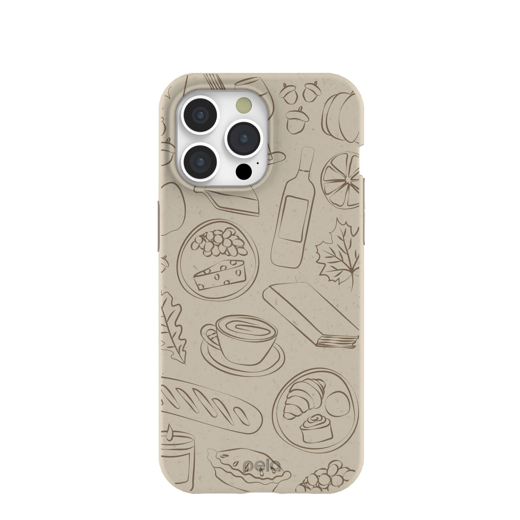 London Fog Cozy At Home iPhone 15 Pro Max Case Refurbished - Pela Case refurbished available on Cerqular