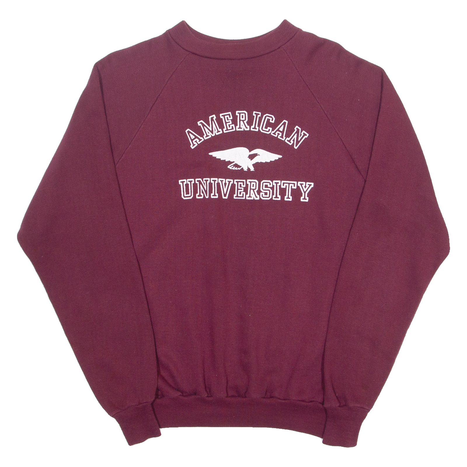 HEALTHKNIT Mens Sweatshirt Maroon Crew Neck USA XL Refurbished - N/A refurbished available on Cerqular