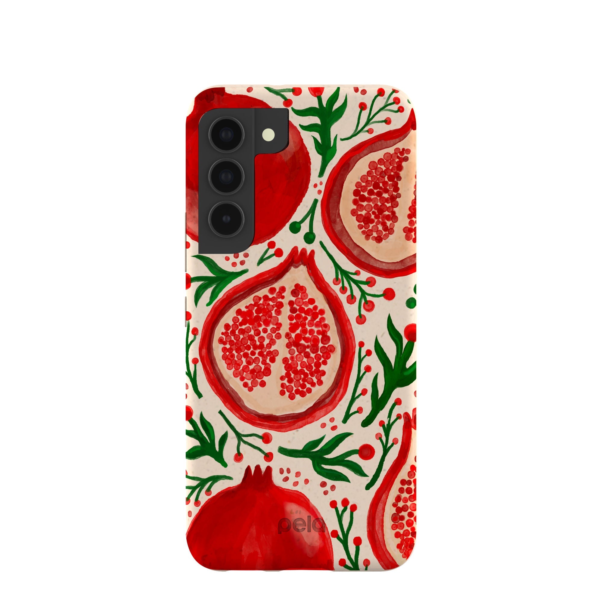 Seashell Pomegranate Cheer Samsung Galaxy S22 Case Refurbished - Pela Case refurbished available on Cerqular