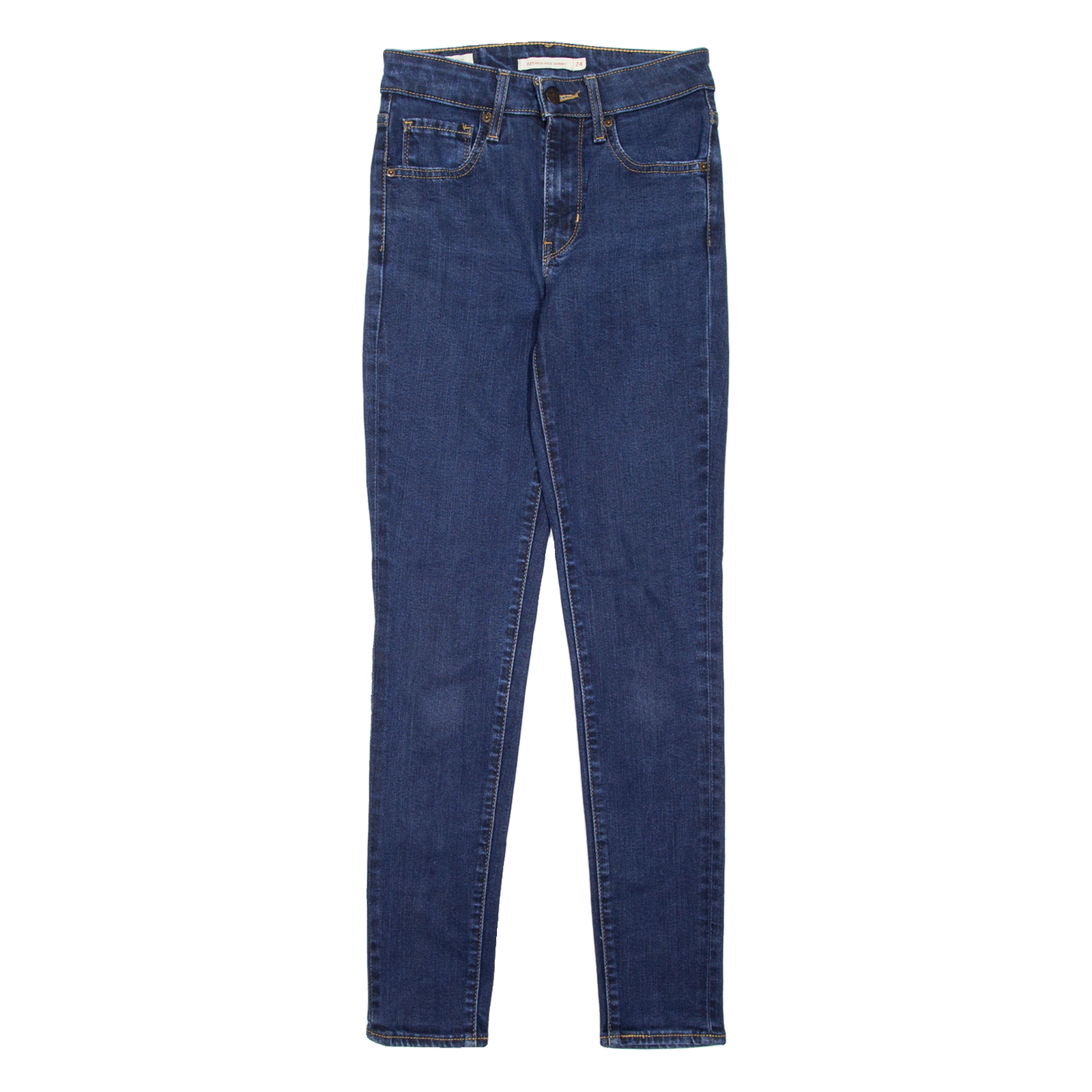 Buy LEVI'S 721 High Rise BIG E Womens Jeans Blue Slim Skinny W24 L28 Refurbished - $36.39 LEVI'S 721 High Rise BIG E Womens Jeans Blue Slim Skinny W24 L28 Refurbished - N/A refurbished available on Cerqular