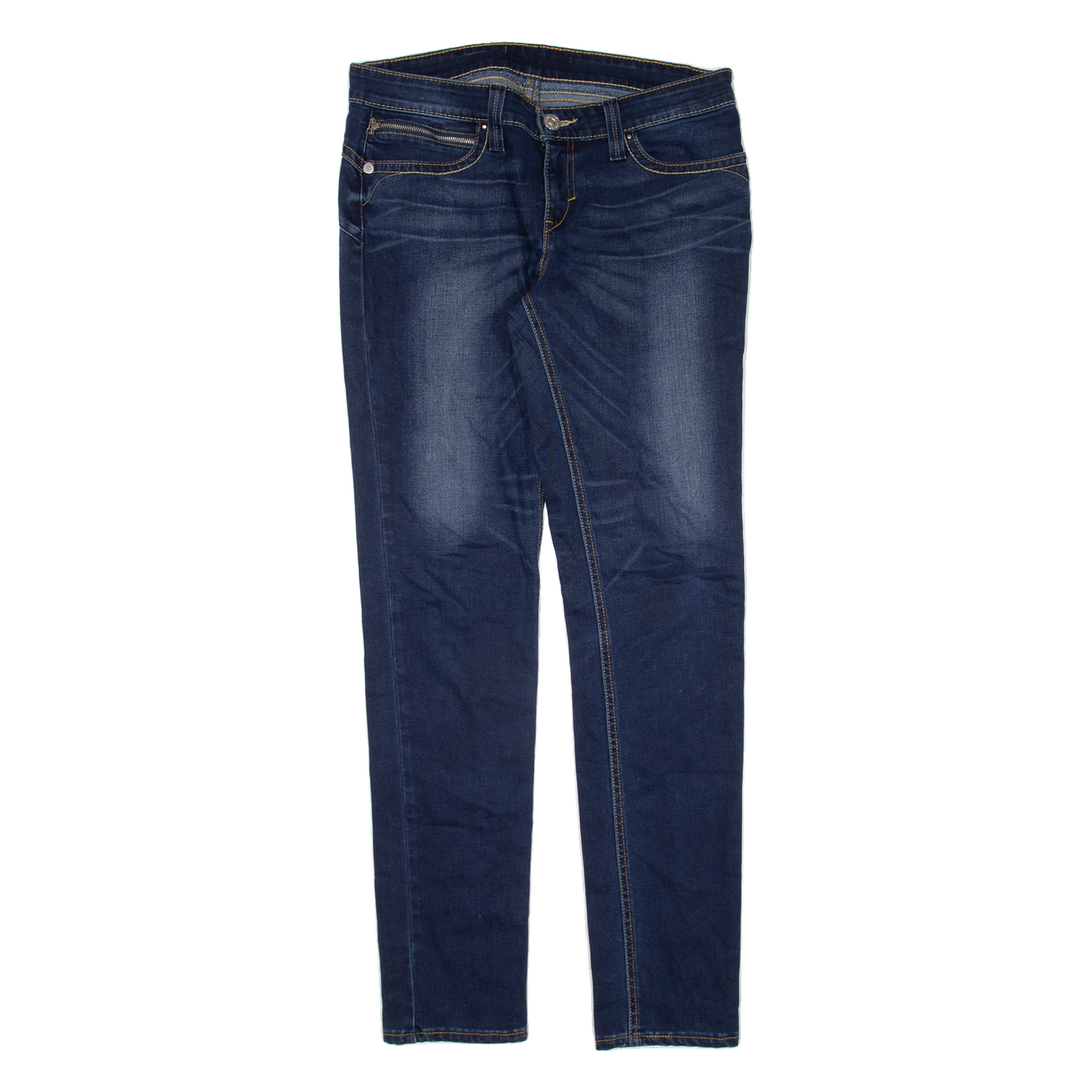 LEVI'S Womens Jeans Blue Slim Skinny W31 L31 Refurbished - N/A refurbished available on Cerqular