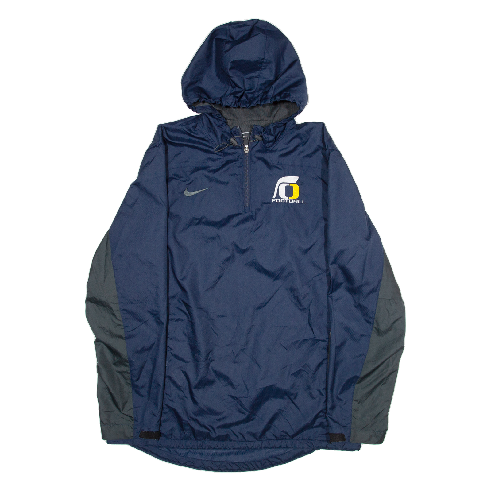 NIKE Football Mens Anorak Jacket Blue Hooded L Refurbished - N/A refurbished available on Cerqular