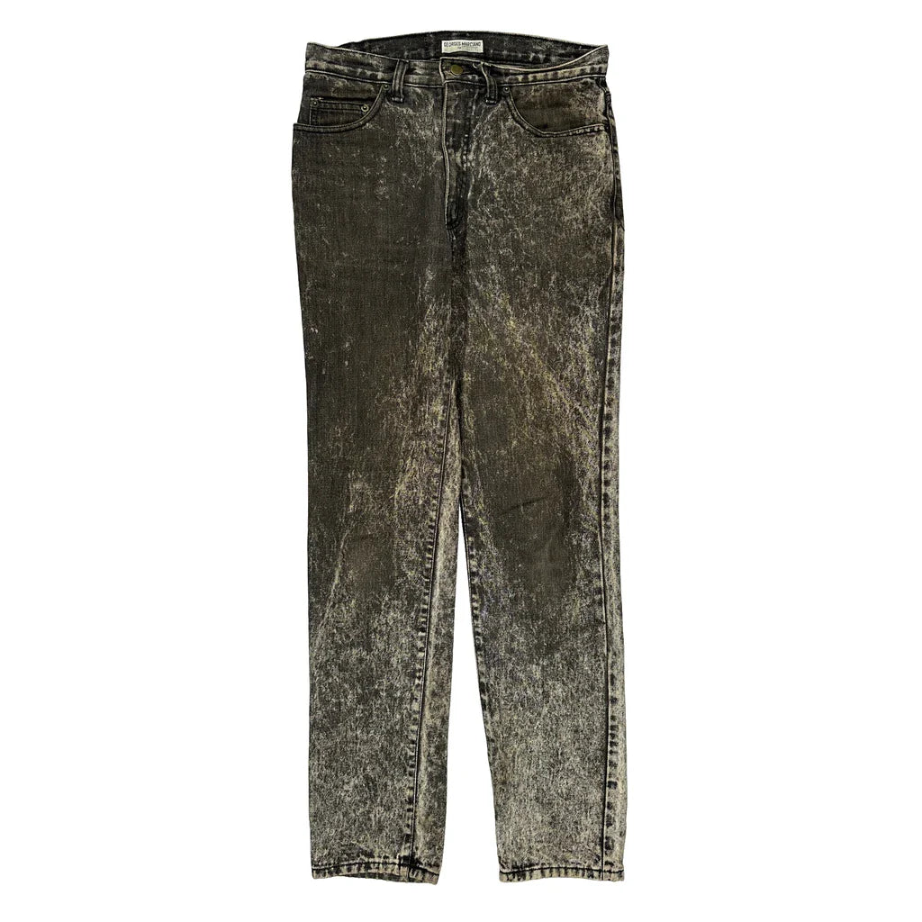 Made In USa Guess Jeans - 31W UK 12 Acid Wash Denim Refurbished - Thrifted (note: this is a term often used to describe second- refurbished available on Cerqular