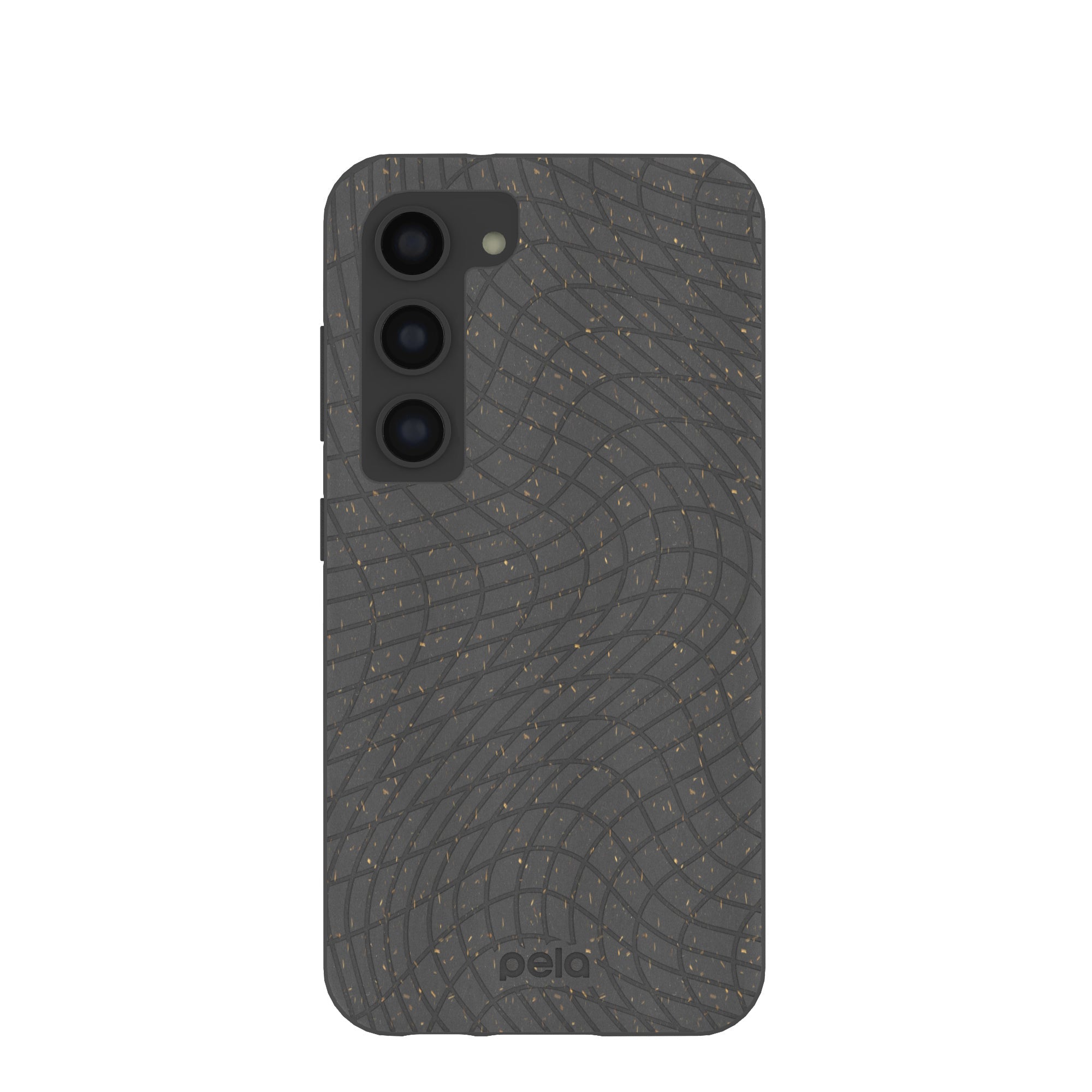 Black Mesh Flex Samsung Galaxy S23 Case Refurbished - Pela Case refurbished available on Cerqular