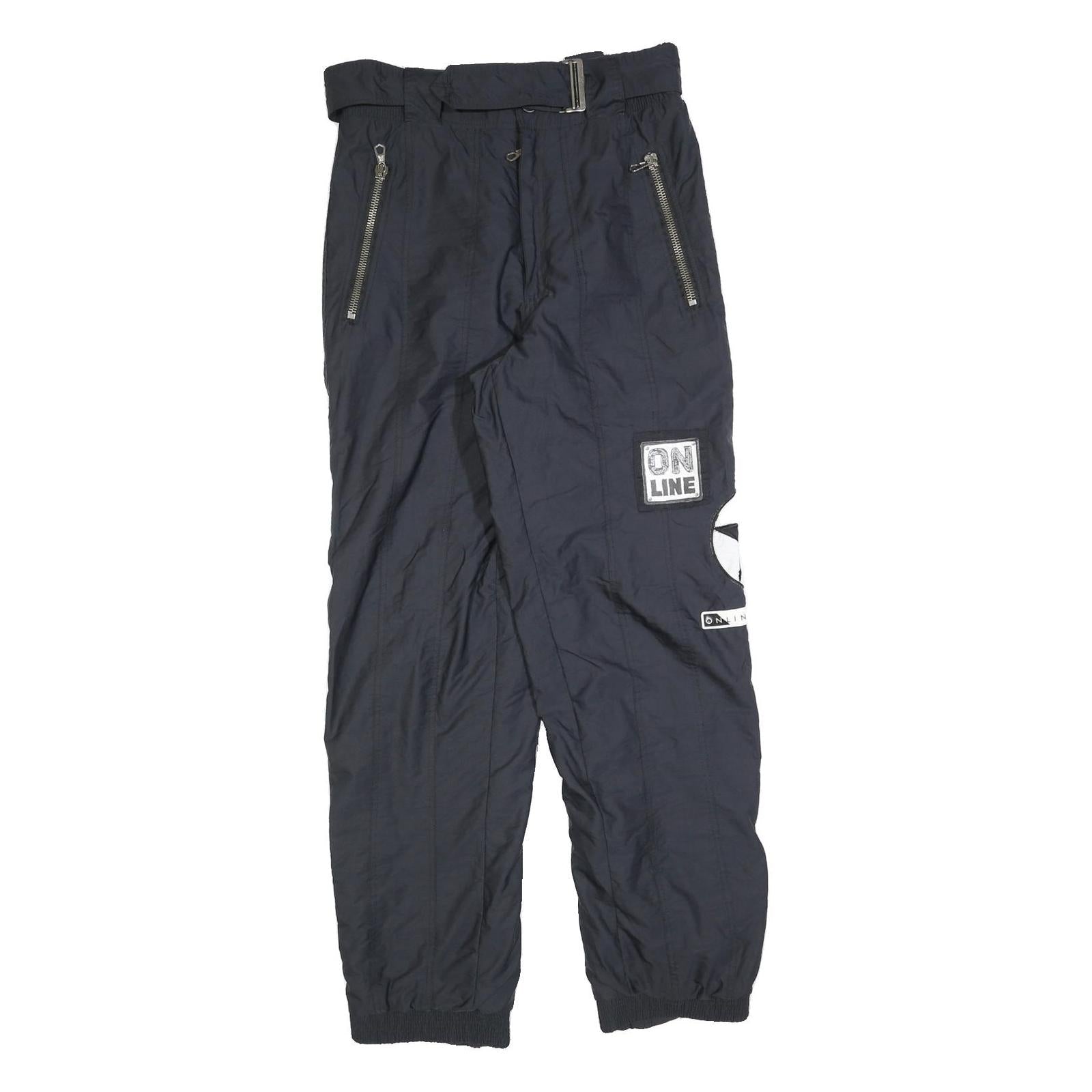 Buy ONLINE Mens Black Regular Tapered Trousers W28 L30 Sports Style Zip Pockets Refurbished - $32.49 ONLINE Mens Black Regular Tapered Trousers W28 L30 Sports Style Zip Pockets Refurbished - N/A refurbished available on Cerqular