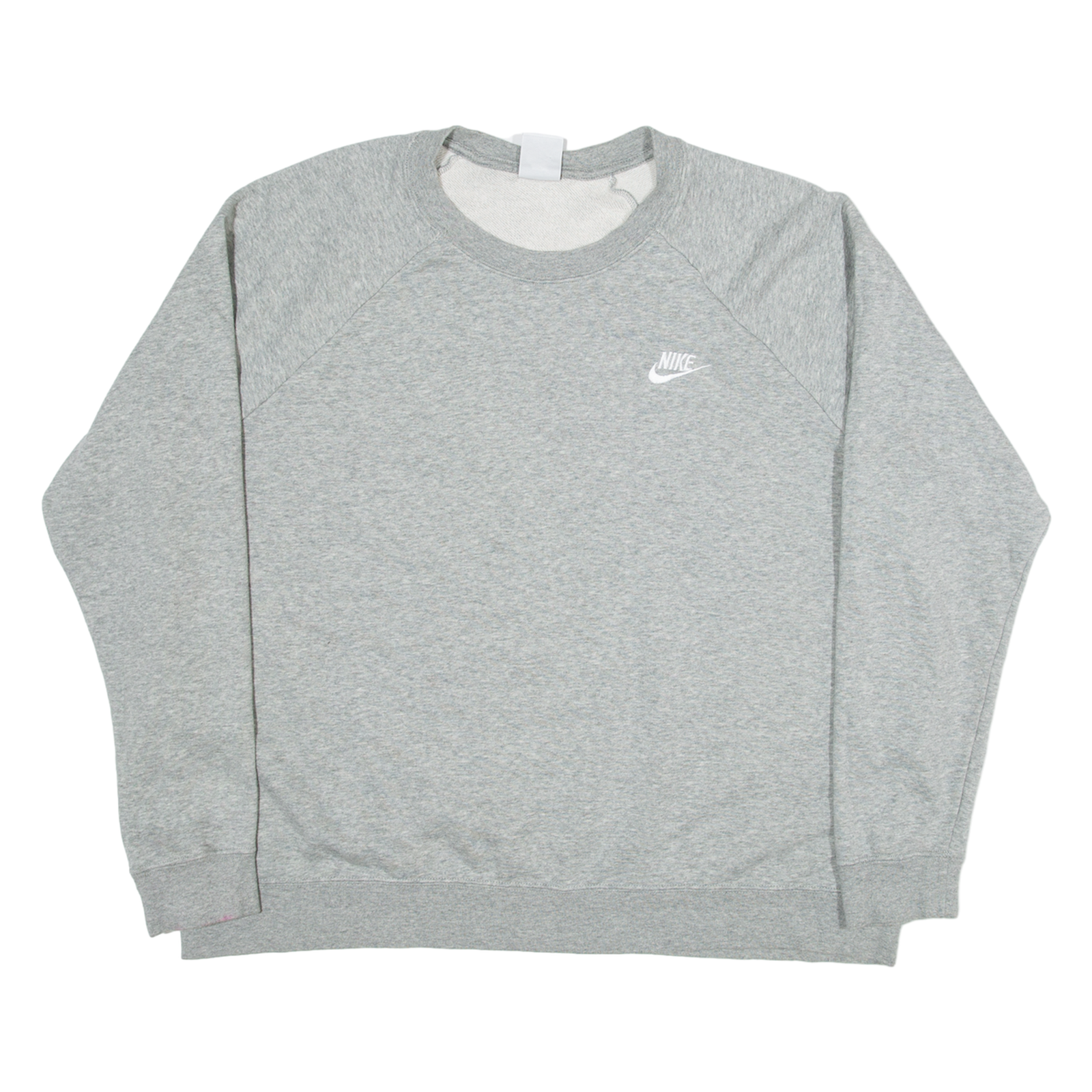 NIKE Womens Sweatshirt Grey 2XL Refurbished - N/A refurbished available on Cerqular