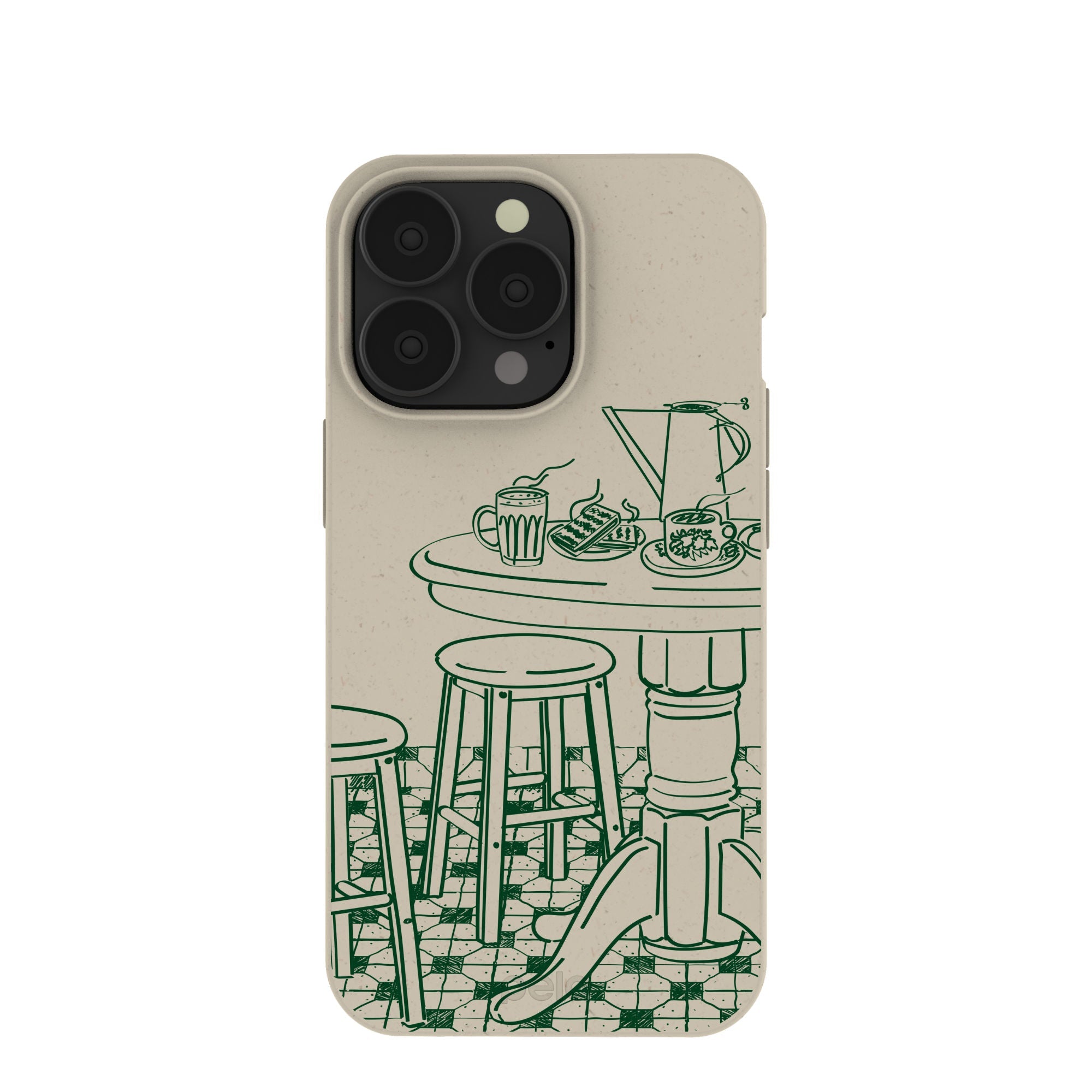 London Fog Brunch iPhone 13 Pro Case Refurbished - Pela Case refurbished available on Cerqular