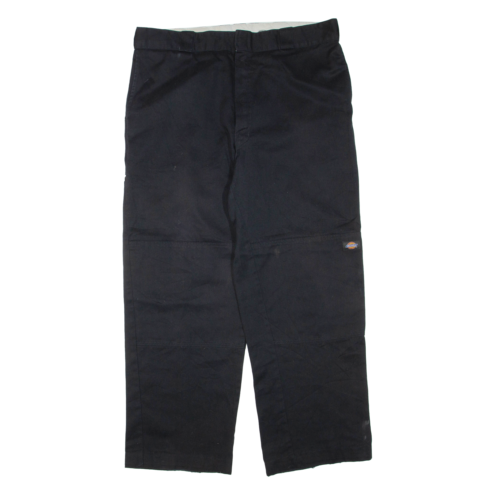DICKIES Mens Trousers Black Regular Straight W38 L30 Refurbished - N/A refurbished available on Cerqular