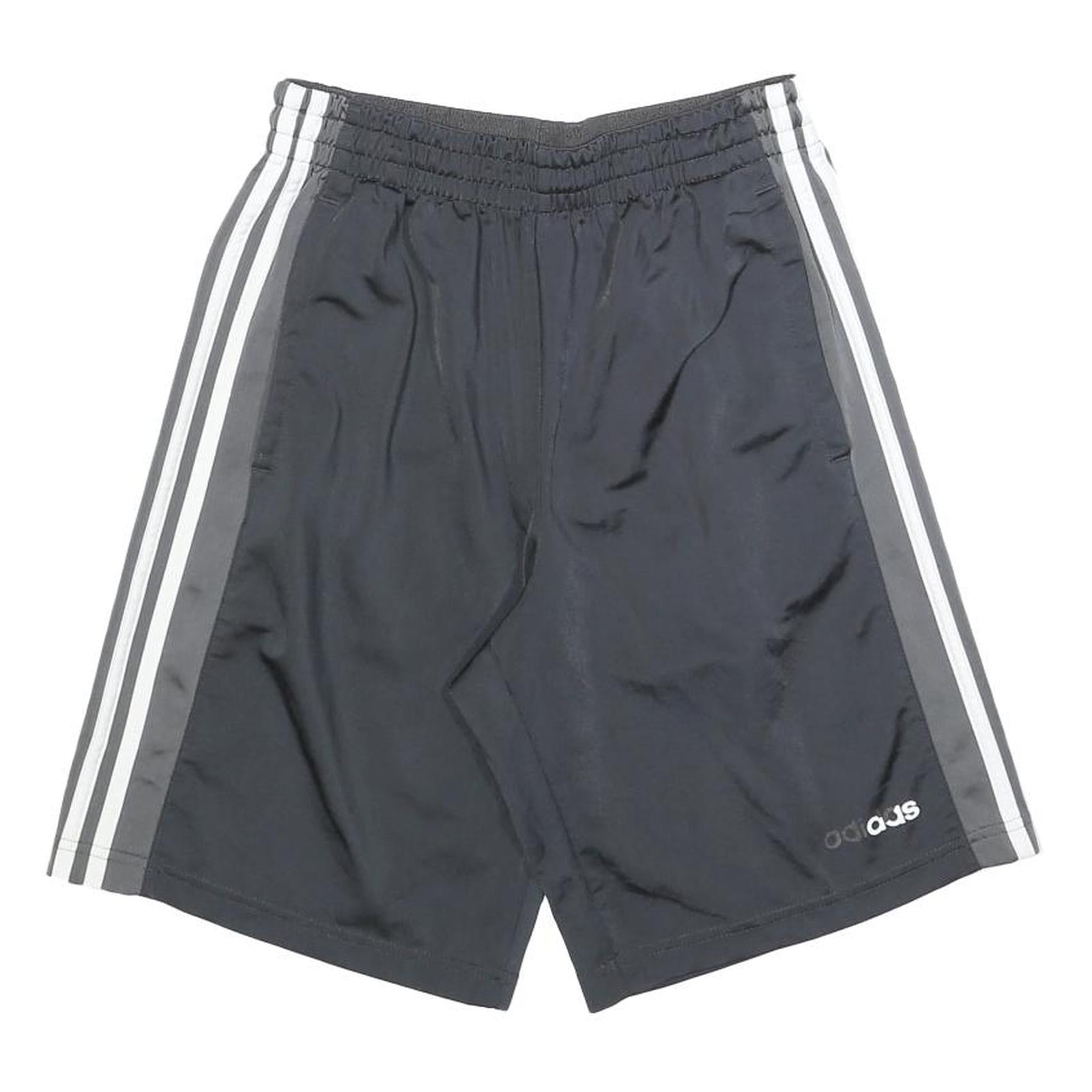 ADIDAS Mens Shorts Black & Grey Casual S W26 Sportswear Lightweight Refurbished - N/A refurbished available on Cerqular