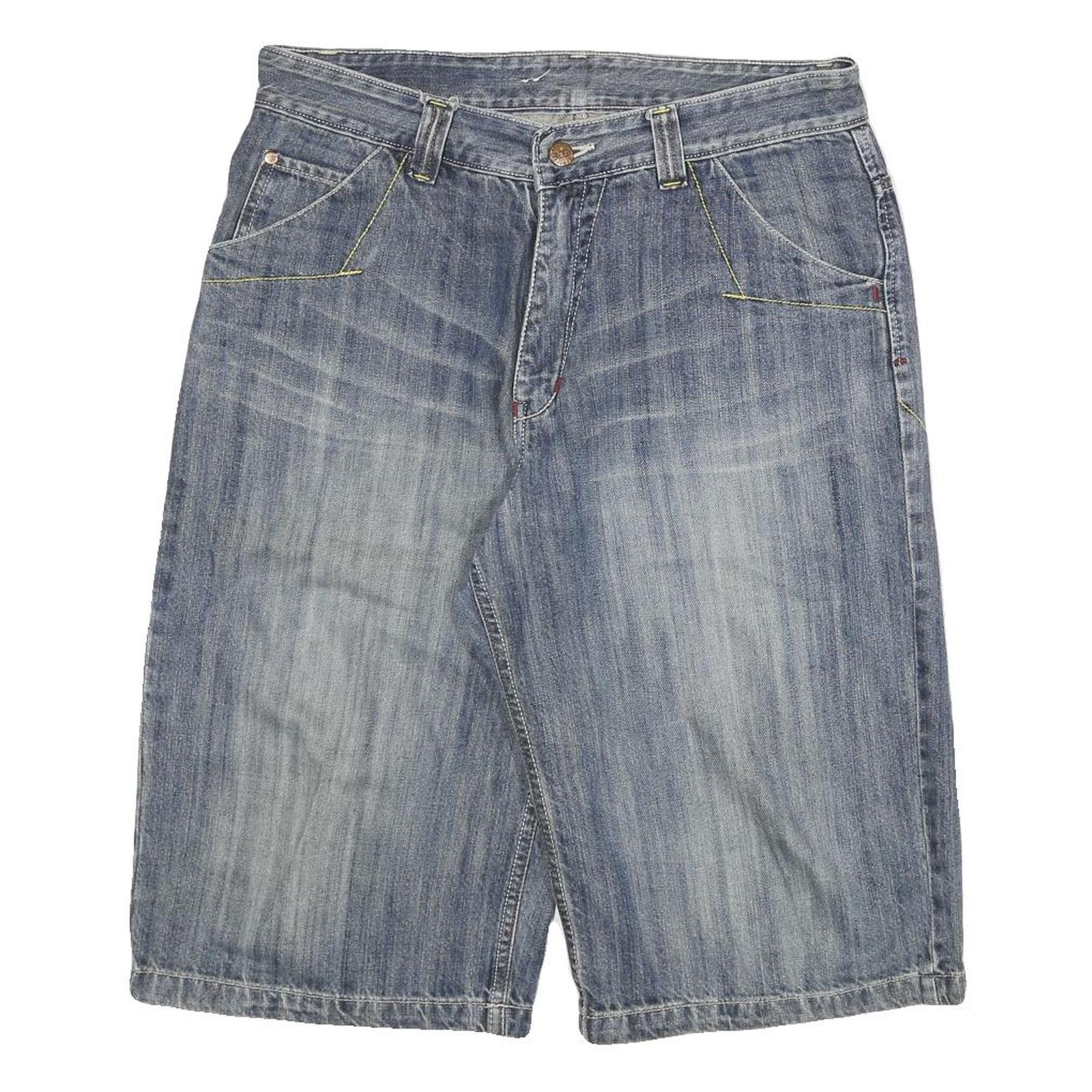 OX JEANS Mens Denim Blue Casual Shorts XL W31 Stylish Comfortable Refurbished - N/A refurbished available on Cerqular