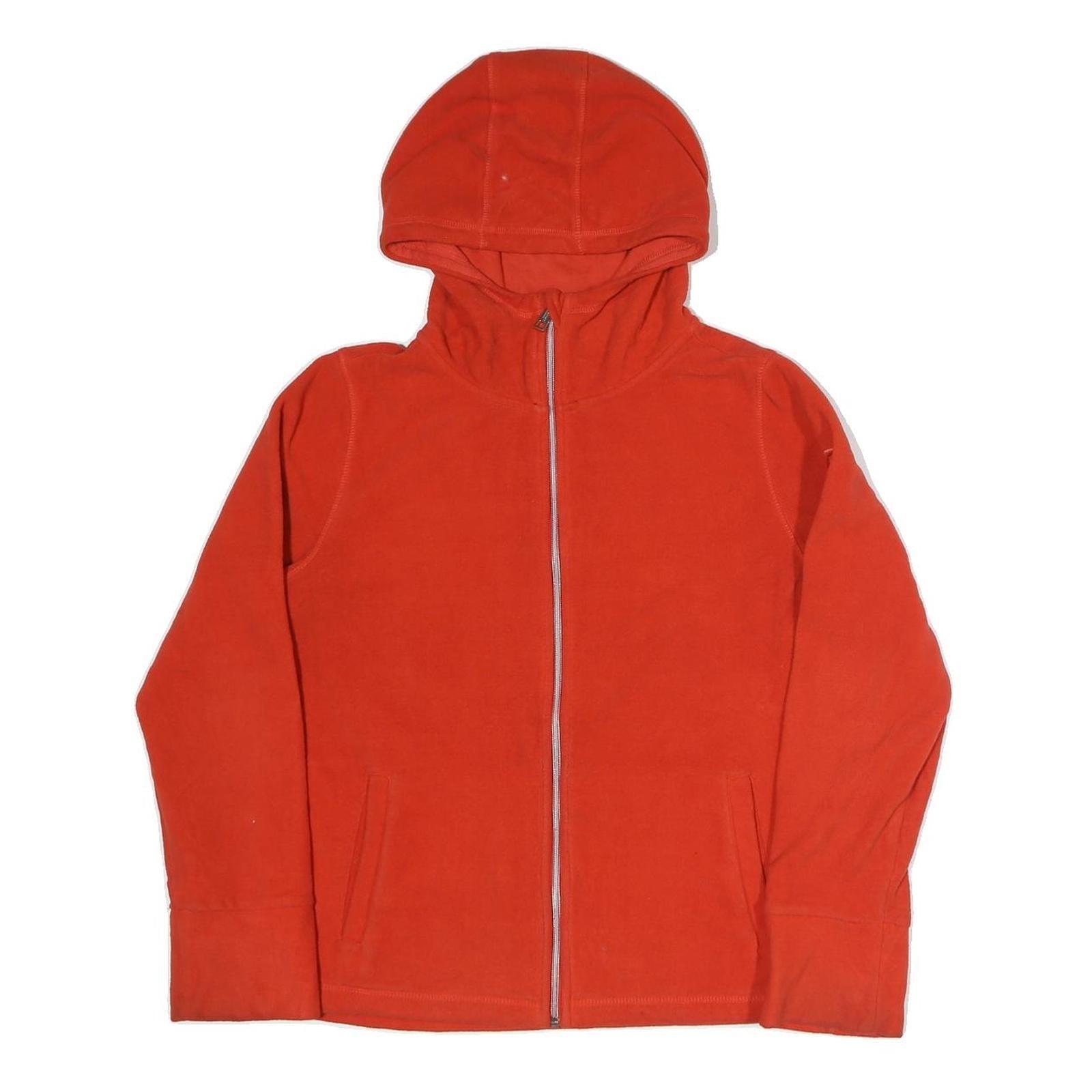 CALVIN KLEIN PERFORMANCE Mens Red Hoodie Jacket L Polyester Blend Zip Casual Refurbished - N/A refurbished available on Cerqular