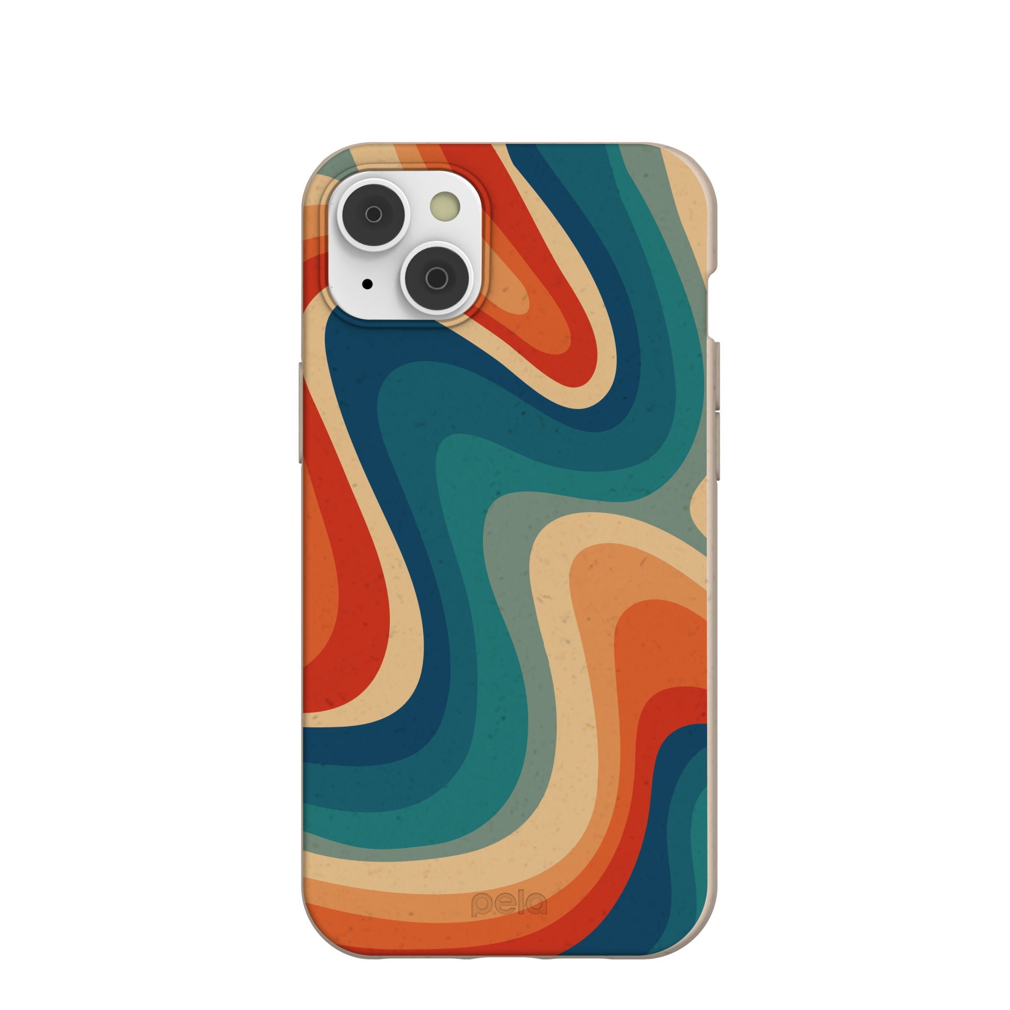 Seashell Disco iPhone 14 Plus Case Refurbished - Pela Case refurbished available on Cerqular
