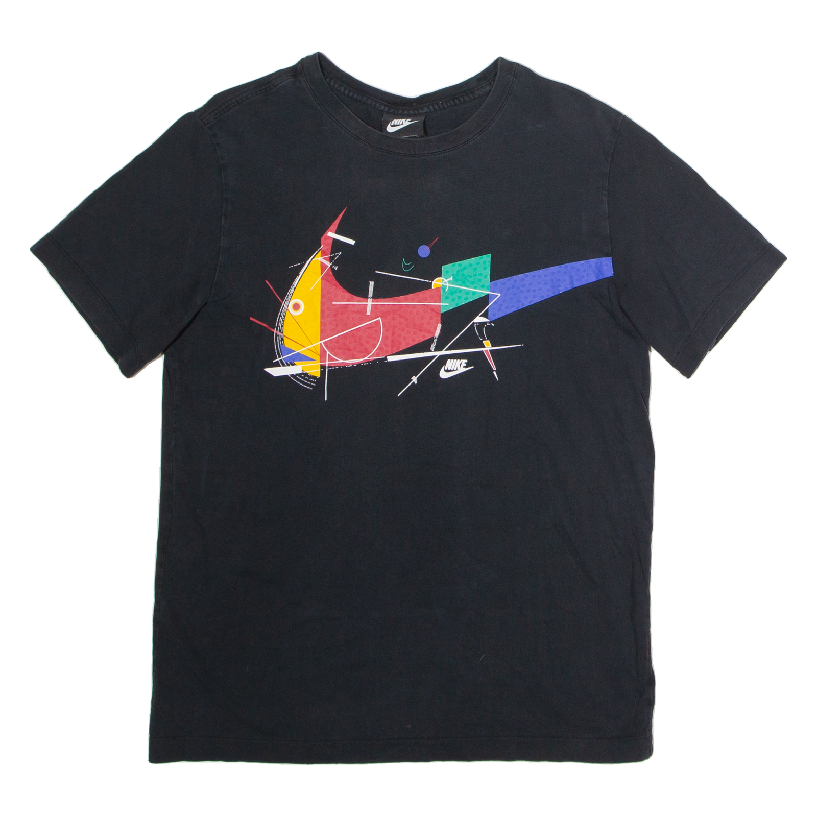 NIKE Mens T-Shirt Black M Refurbished - N/A refurbished available on Cerqular