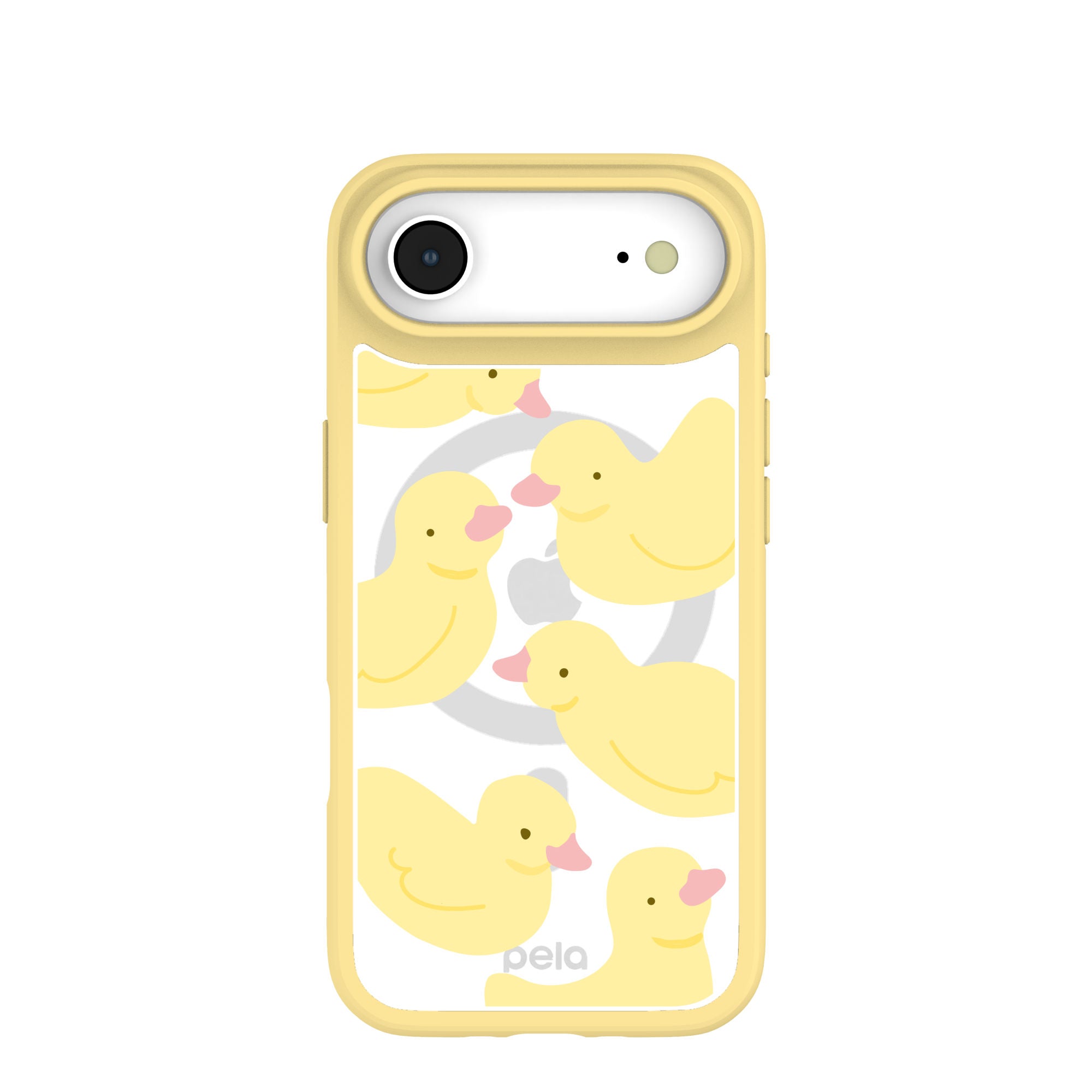 Clear Ducks iPhone Air Case With Sunbeam Ridge (MagSafe included) Refurbished - Pela Case refurbished available on Cerqular