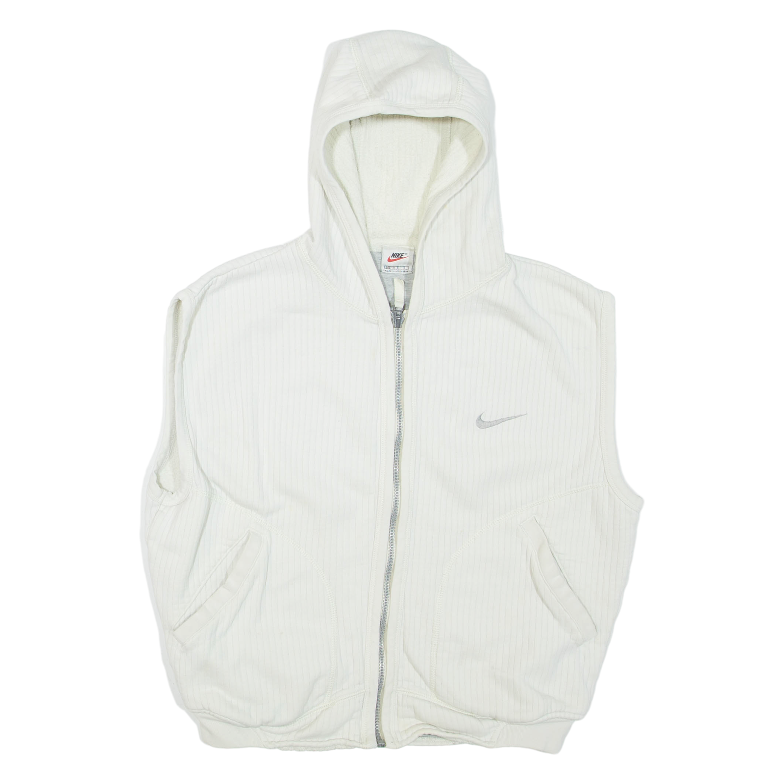 Buy NIKE Womens Track Gilet White Hooded L Refurbished - $44.19 NIKE Womens Track Gilet White Hooded L Refurbished - N/A refurbished available on Cerqular