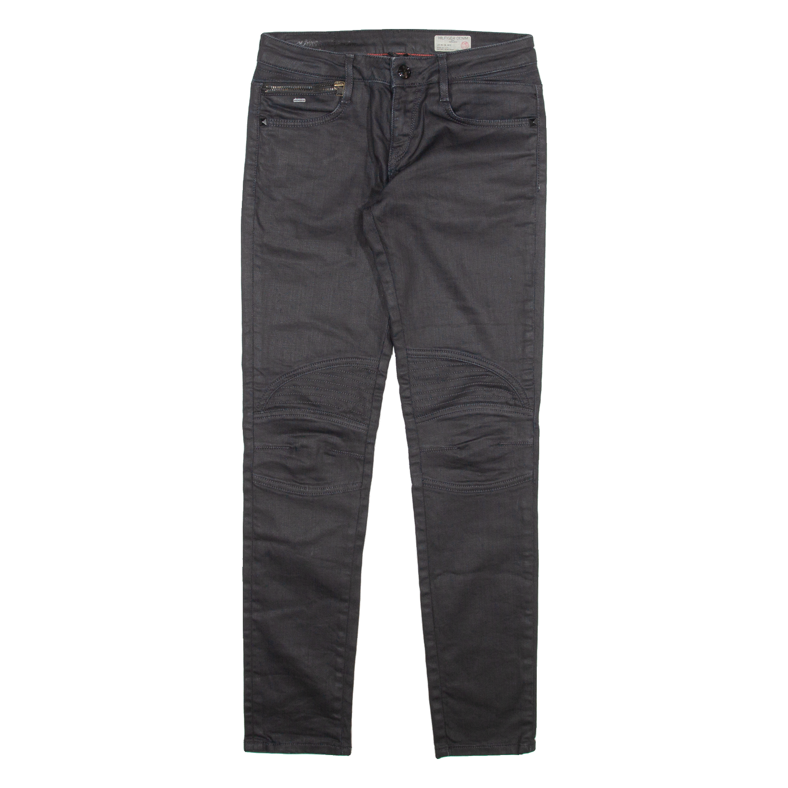 HILFIGER DENIM Womens Jeans Black Slim Skinny W27 L30 Refurbished - N/A refurbished available on Cerqular