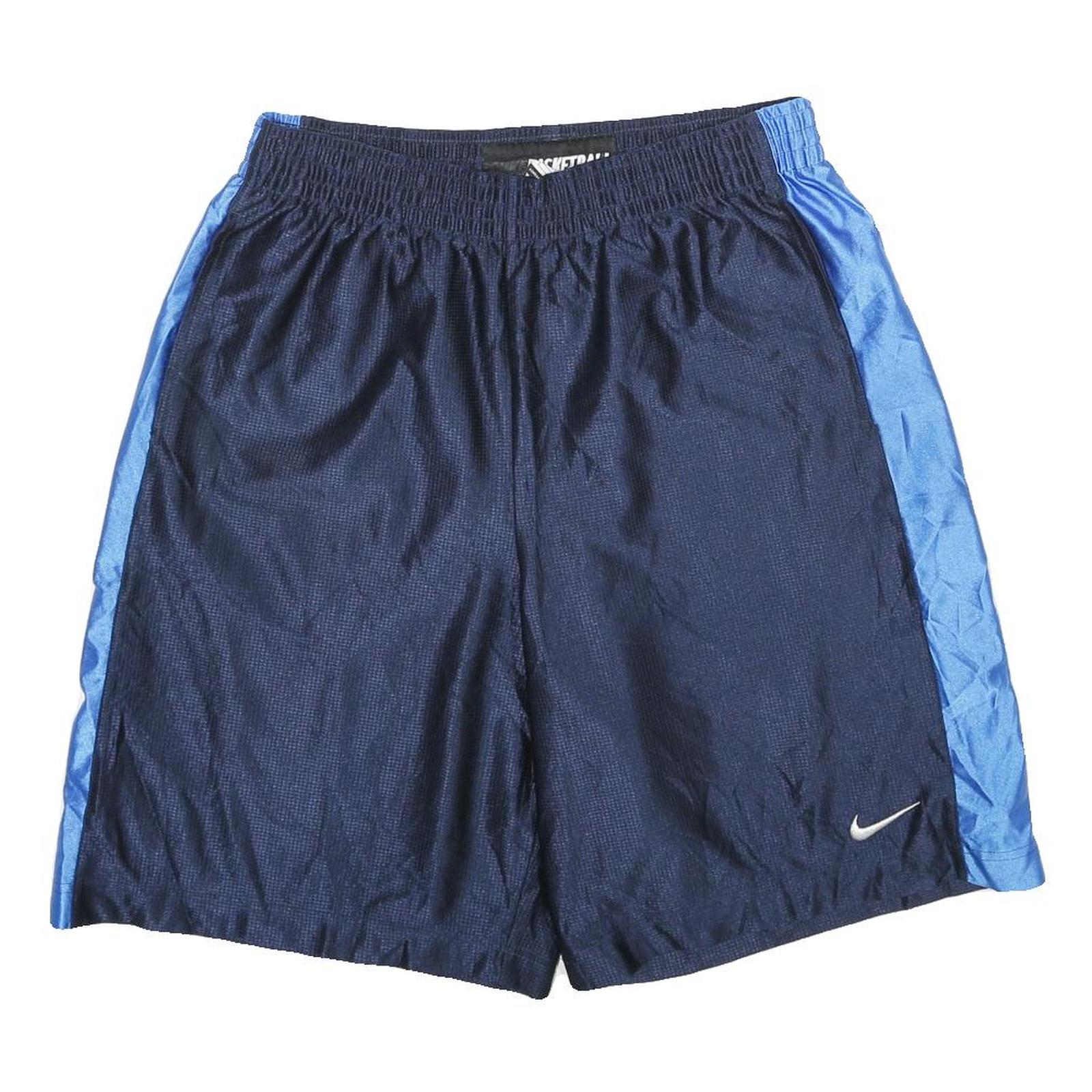 NIKE Mens Shorts Navy Blue & Blue Sports L W32 Lightweight Polyester Gym Refurbished - N/A refurbished available on Cerqular