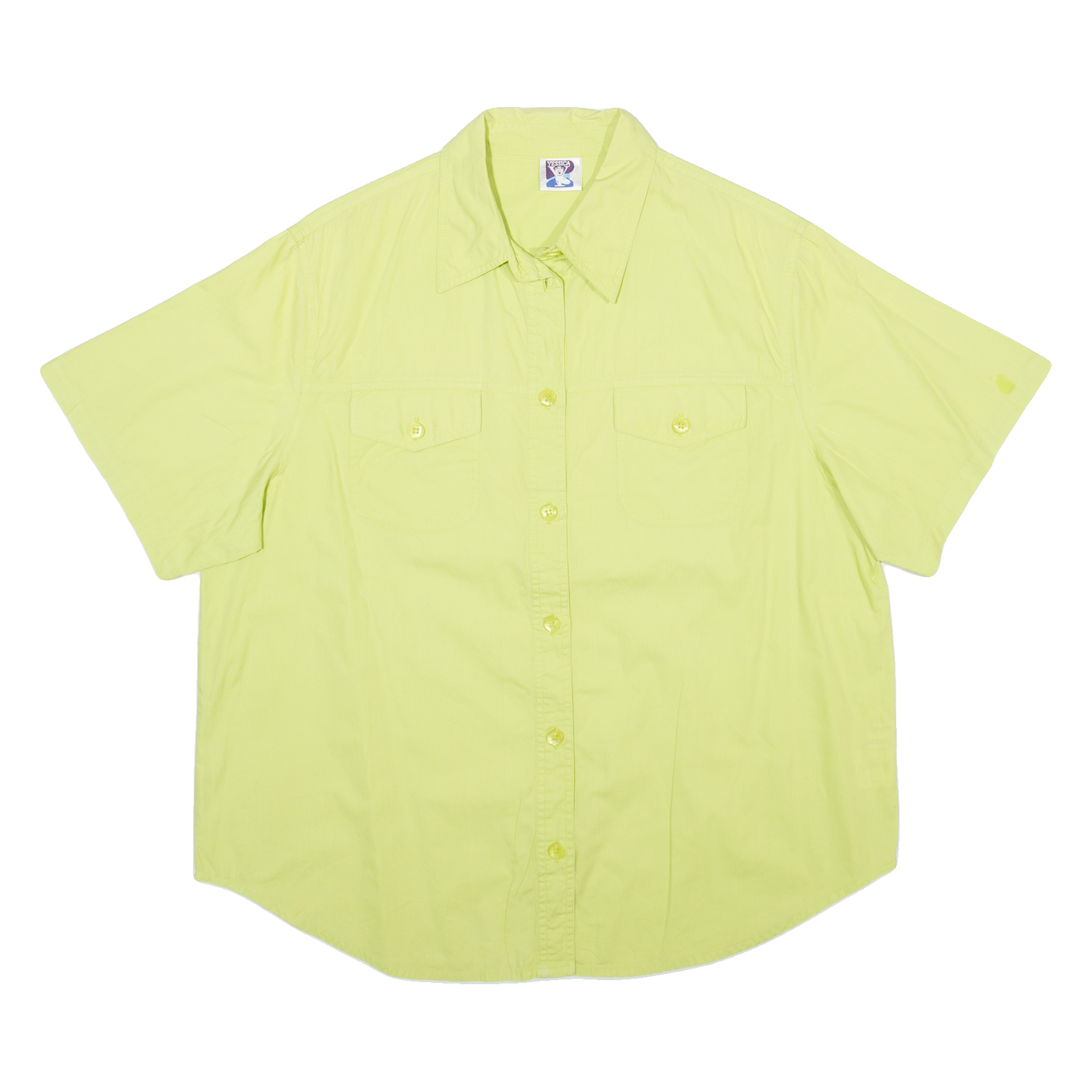 YESSICA Womens Plain Shirt Green M Refurbished - N/A refurbished available on Cerqular