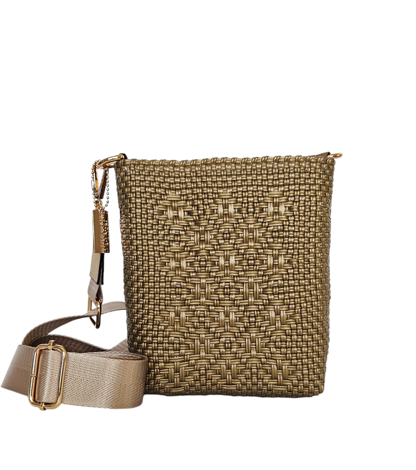 Milano Crossbody Bag - Gold Refurbished - Mavis by Herrera refurbished available on Cerqular