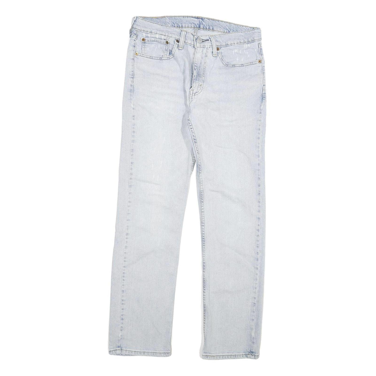 LEVI'S 514 Mens Jeans Light Blue Slim Straight Denim W31 L32 Classic Cotton Refurbished - N/A refurbished available on Cerqular