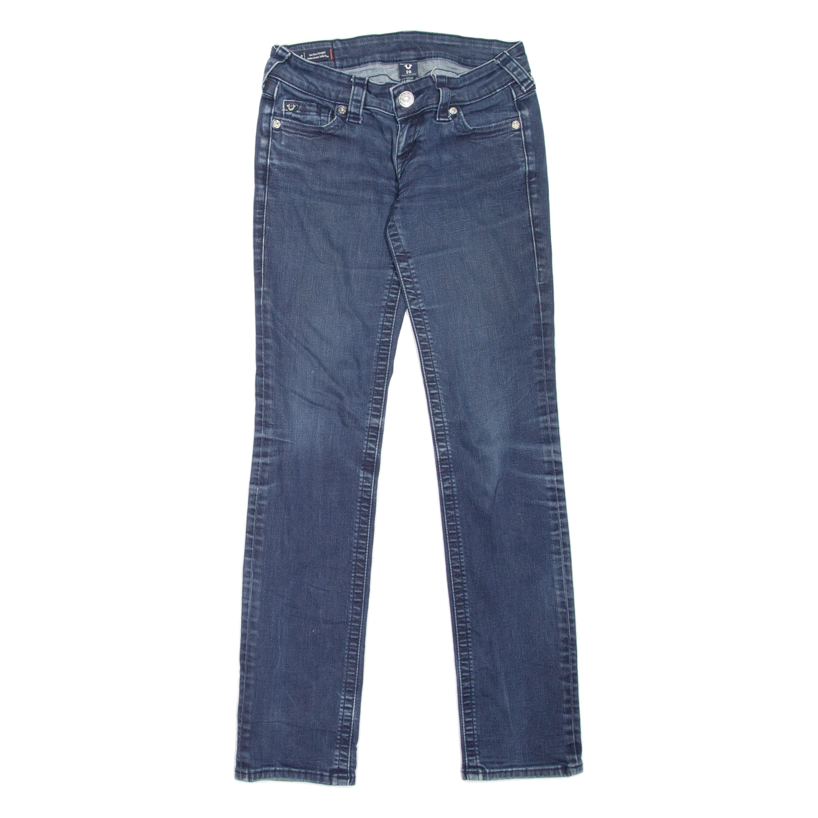 Buy TRUE RELIGION Billie Womens Jeans Blue Regular Straight W26 L30 Refurbished - $74.09 TRUE RELIGION Billie Womens Jeans Blue Regular Straight W26 L30 Refurbished - N/A refurbished available on Cerqular