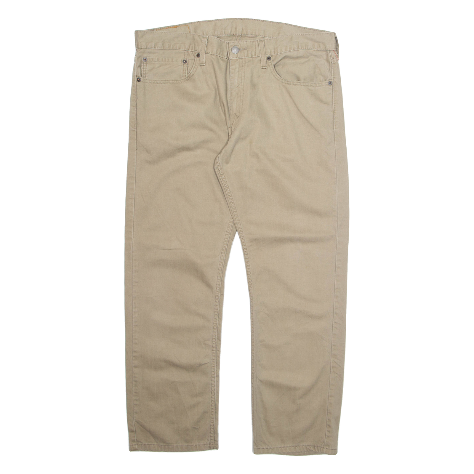 LEVI'S 559 Mens Trousers Beige Regular Straight W33 L30 Refurbished - N/A refurbished available on Cerqular