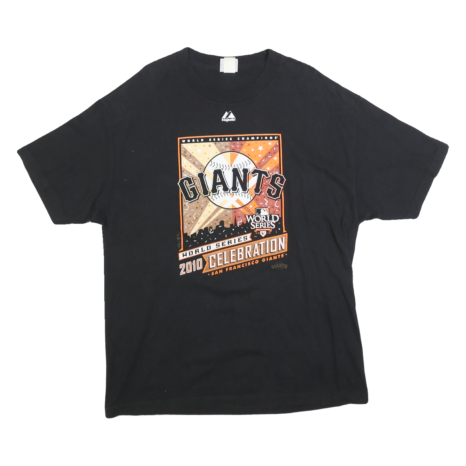 Buy MAJESTIC Mens Black San Francisco Giants Graphic T-Shirt XL Short Sleeve Crew Refurbished - $23.39 MAJESTIC Mens Black San Francisco Giants Graphic T-Shirt XL Short Sleeve Crew Refurbished - N/A refurbished available on Cerqular