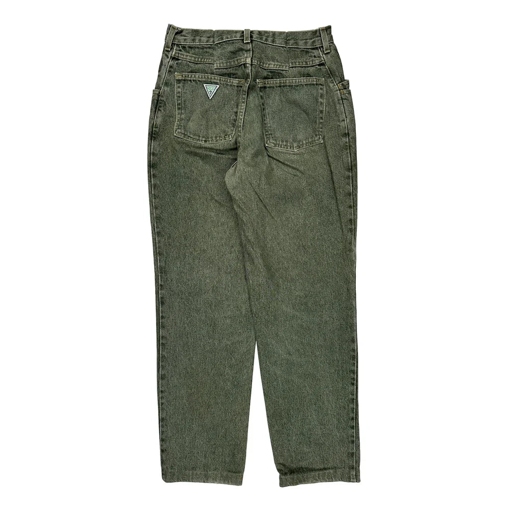 Buy Guess Jeans - 29W 30L Green Cotton Refurbished - $60.29 Guess Jeans - 29W 30L Green Cotton Refurbished - Thrifted (note: this is a term often used to describe second- refurbished available on Cerqular