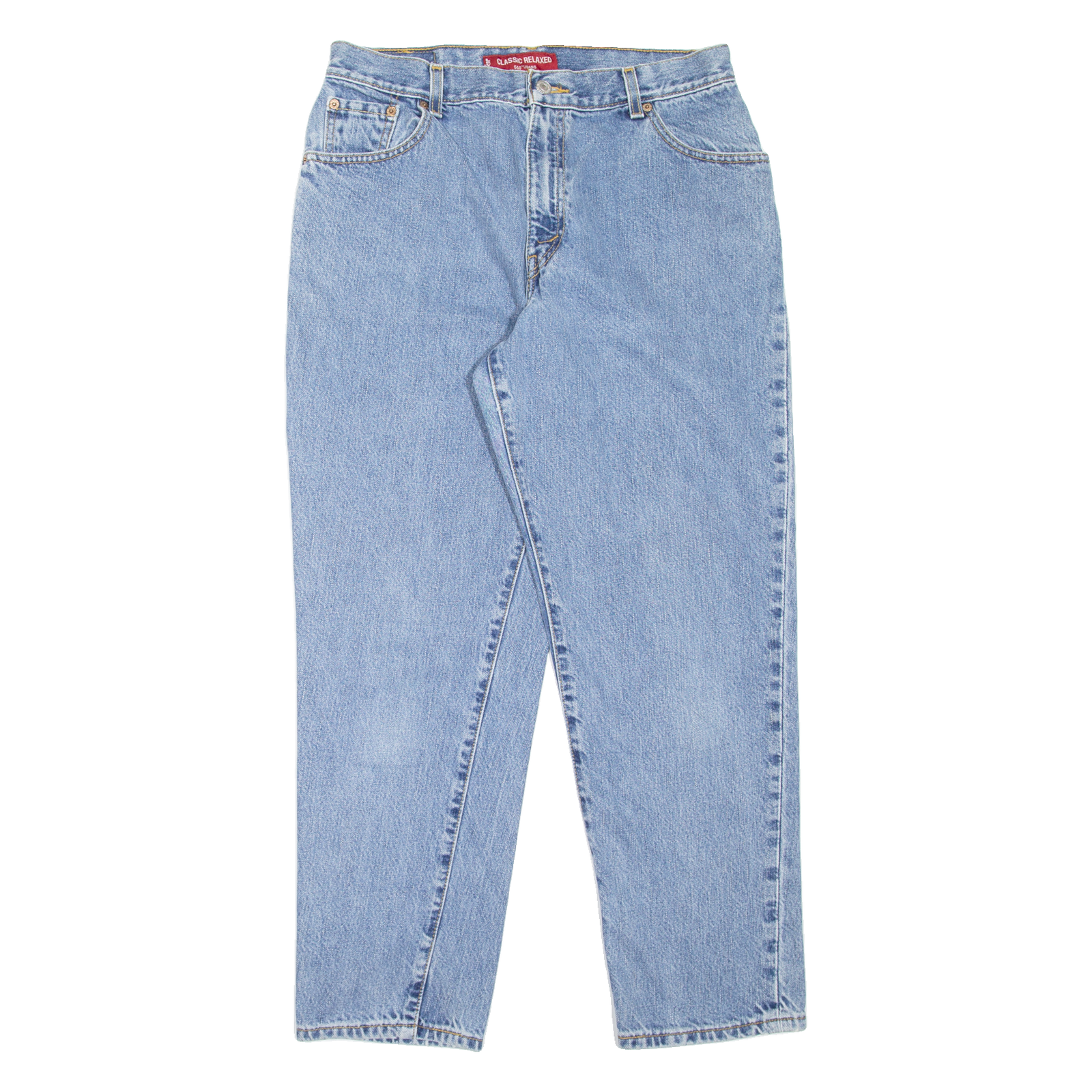 LEVI'S 550 Womens Jeans Blue Regular Mom W32 L27 Refurbished - N/A refurbished available on Cerqular