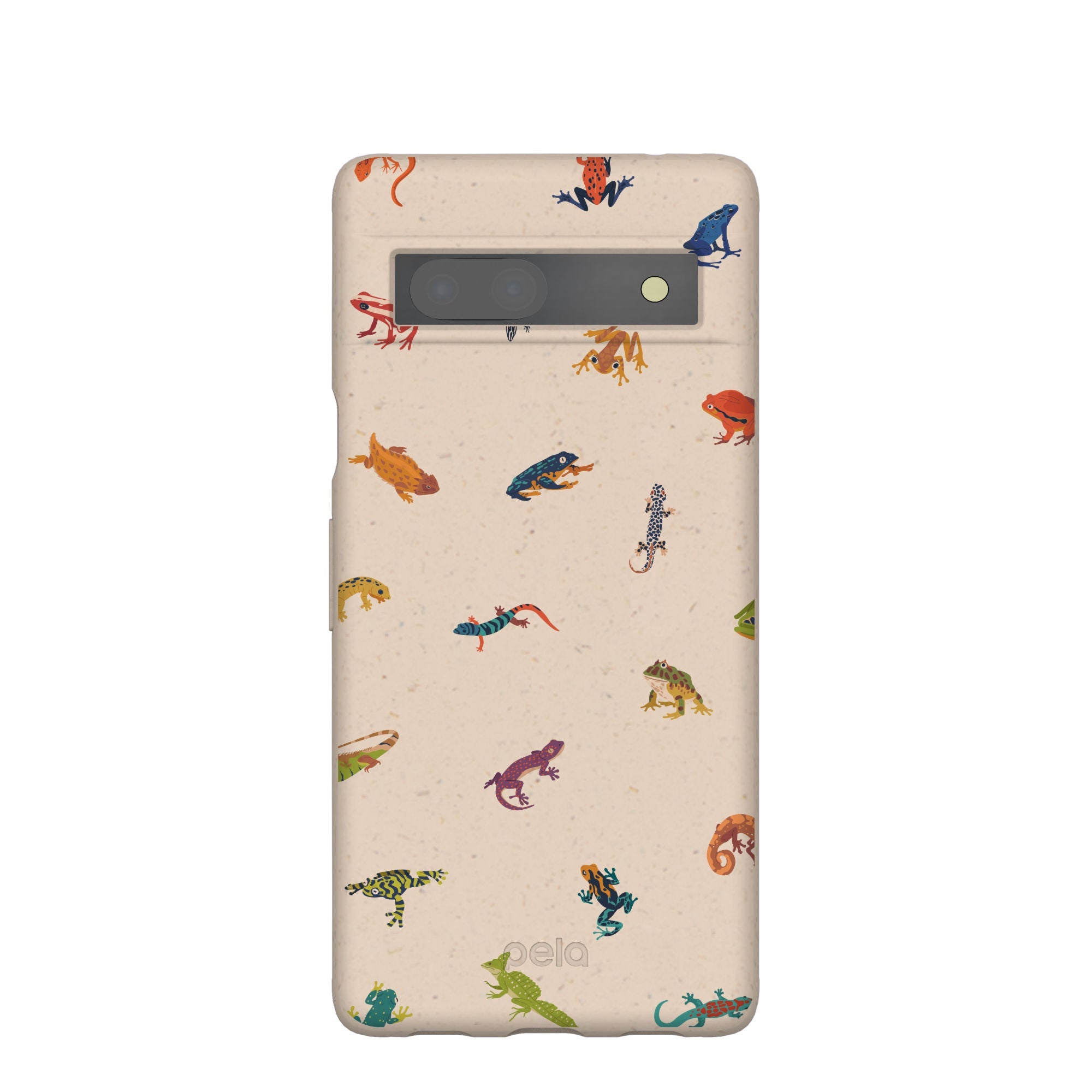 Seashell Tiny Amphibians Google Pixel 7a Case Refurbished - Pela Case refurbished available on Cerqular