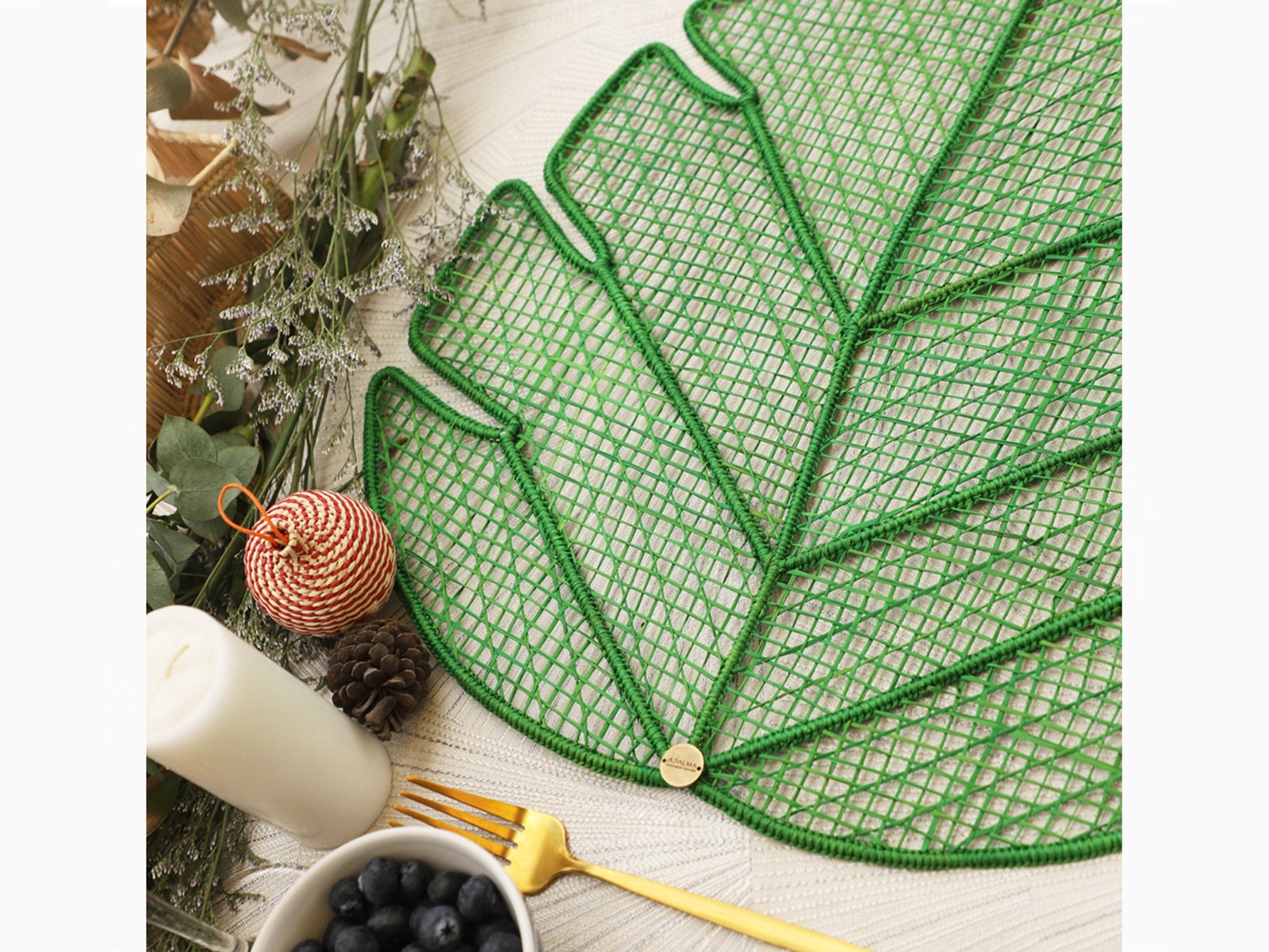 Buy Maple Placemat - Sold by Set - Pack of 6 | Pack: Pack of 6 | Color: Green Refurbished - $210.00 Maple Placemat - Sold by Set - Pack of 6 | Pack: Pack of 6 | Color: Green Refurbished - Apalma Handmade refurbished available on Cerqular