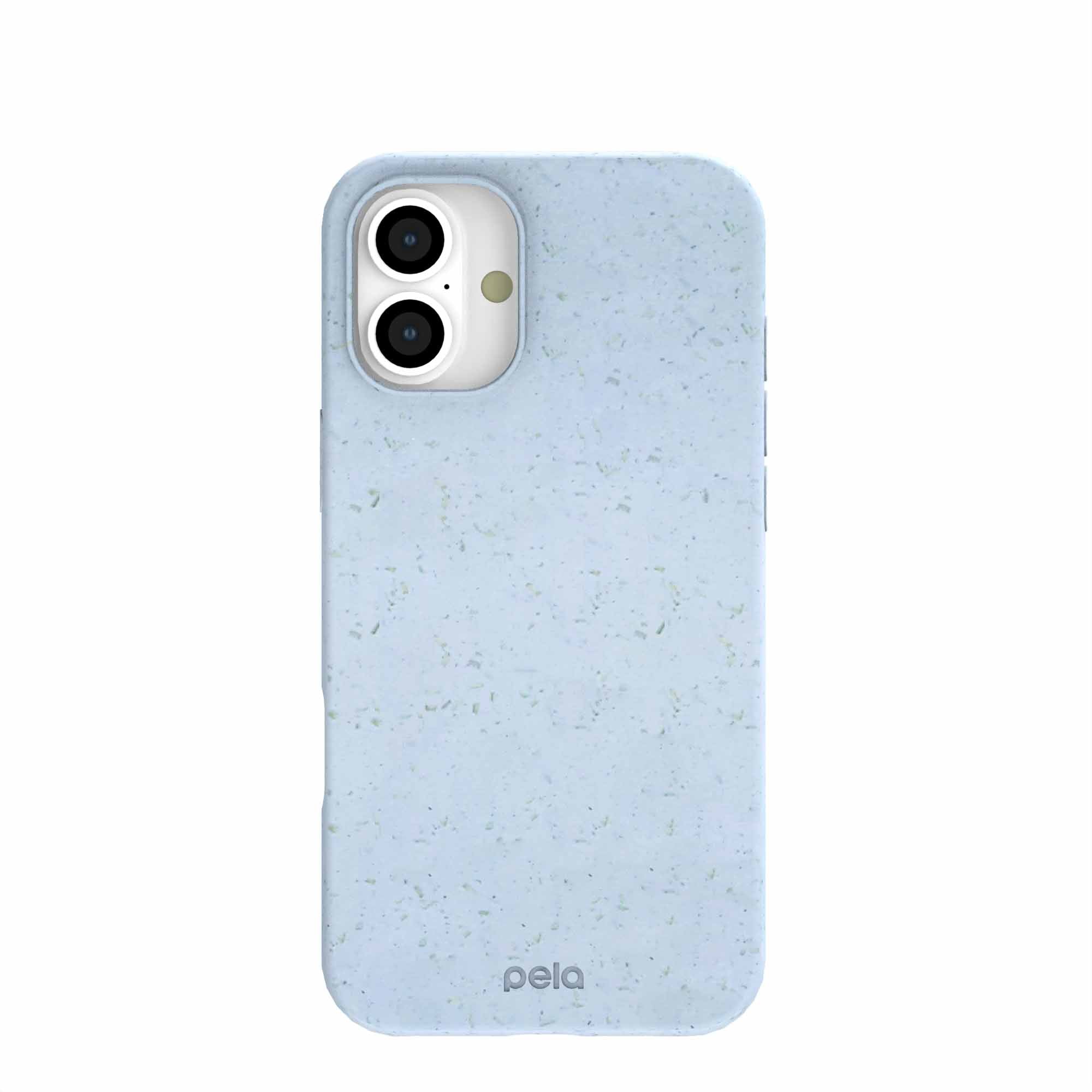 Powder Blue iPhone 16 Plus Case Refurbished - Pela Case refurbished available on Cerqular