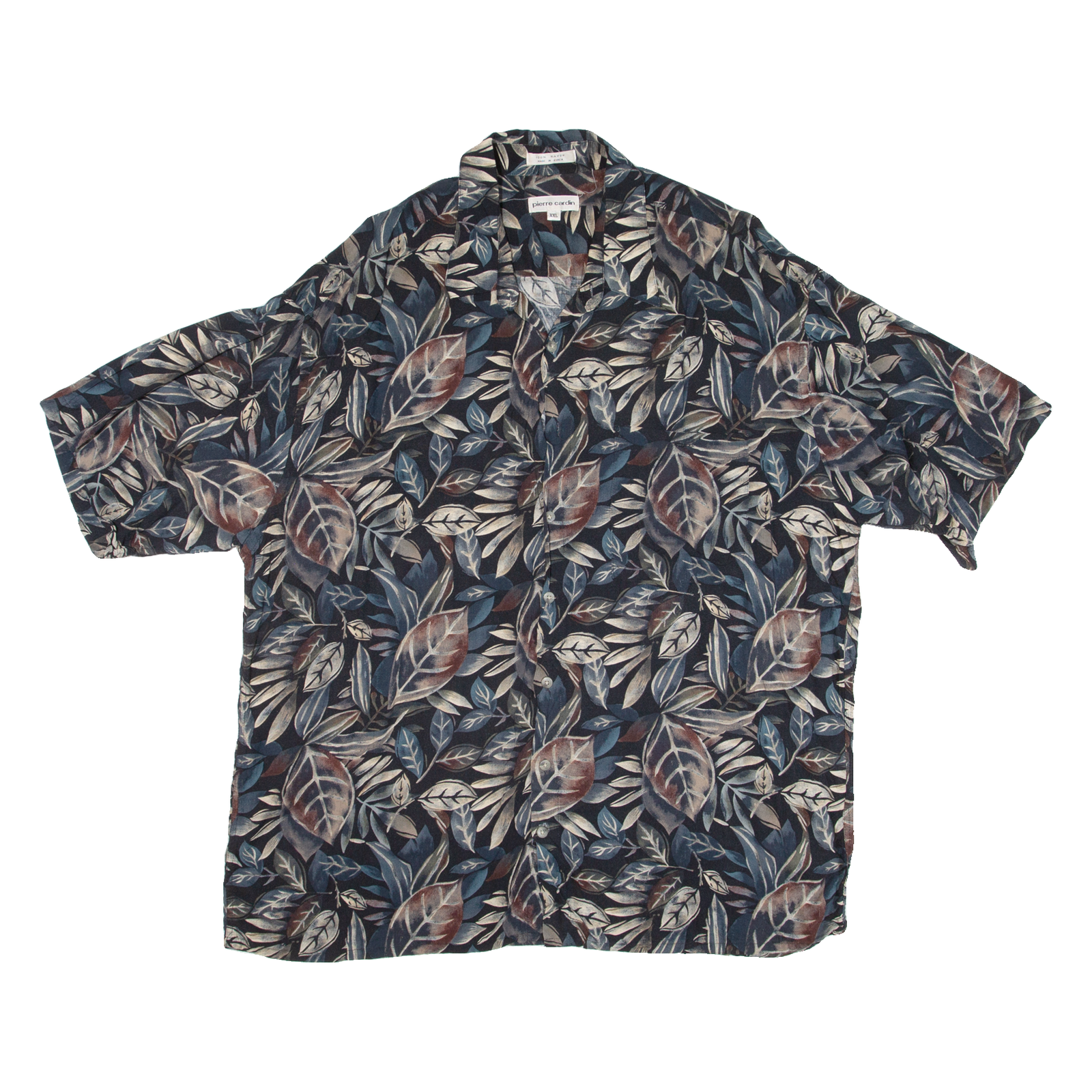 Buy PIERRE CARDIN Mens Hawaiian Shirt Black Floral 2XL Refurbished - $25.99 PIERRE CARDIN Mens Hawaiian Shirt Black Floral 2XL Refurbished - N/A refurbished available on Cerqular