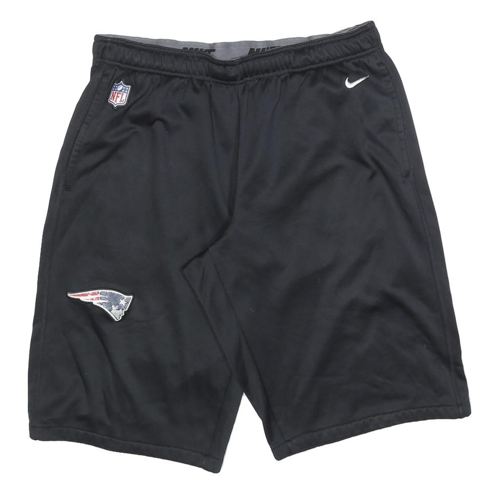 Buy NIKE Mens Black NFL Logo Sports Casual Polyester Shorts XL W36 Comfortable Fit Refurbished - $25.99 NIKE Mens Black NFL Logo Sports Casual Polyester Shorts XL W36 Comfortable Fit Refurbished - N/A refurbished available on Cerqular
