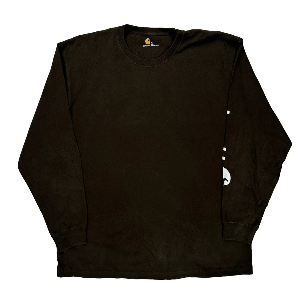 Buy Carhartt Long Sleeve T-Shirt - XL Black Cotton Refurbished - $60.29 Carhartt Long Sleeve T-Shirt - XL Black Cotton Refurbished - Thrifted (note: this is a term often used to describe second- refurbished available on Cerqular