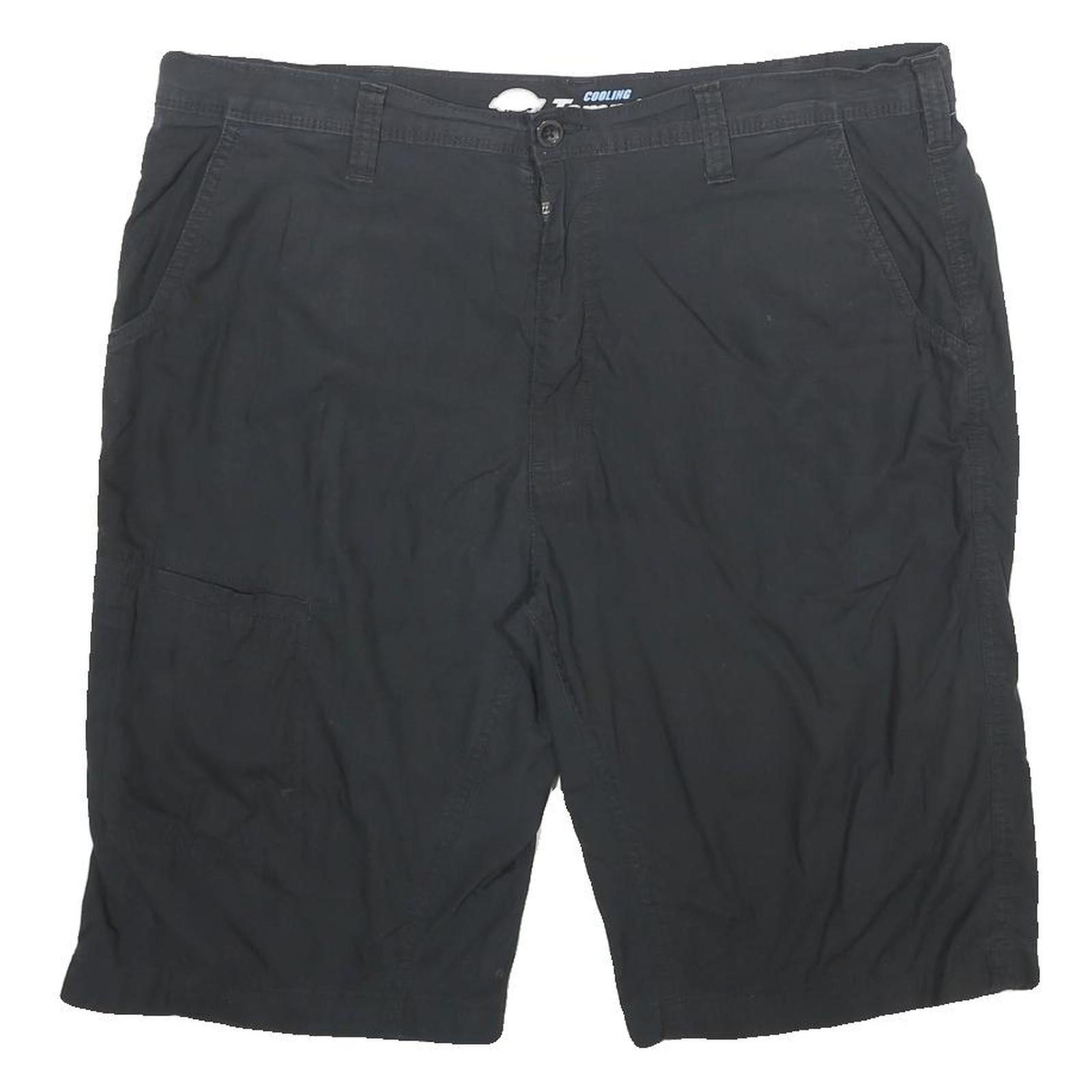 DICKIES Mens Black Casual Shorts XL W38 Cotton Blend Button Closure Refurbished - N/A refurbished available on Cerqular
