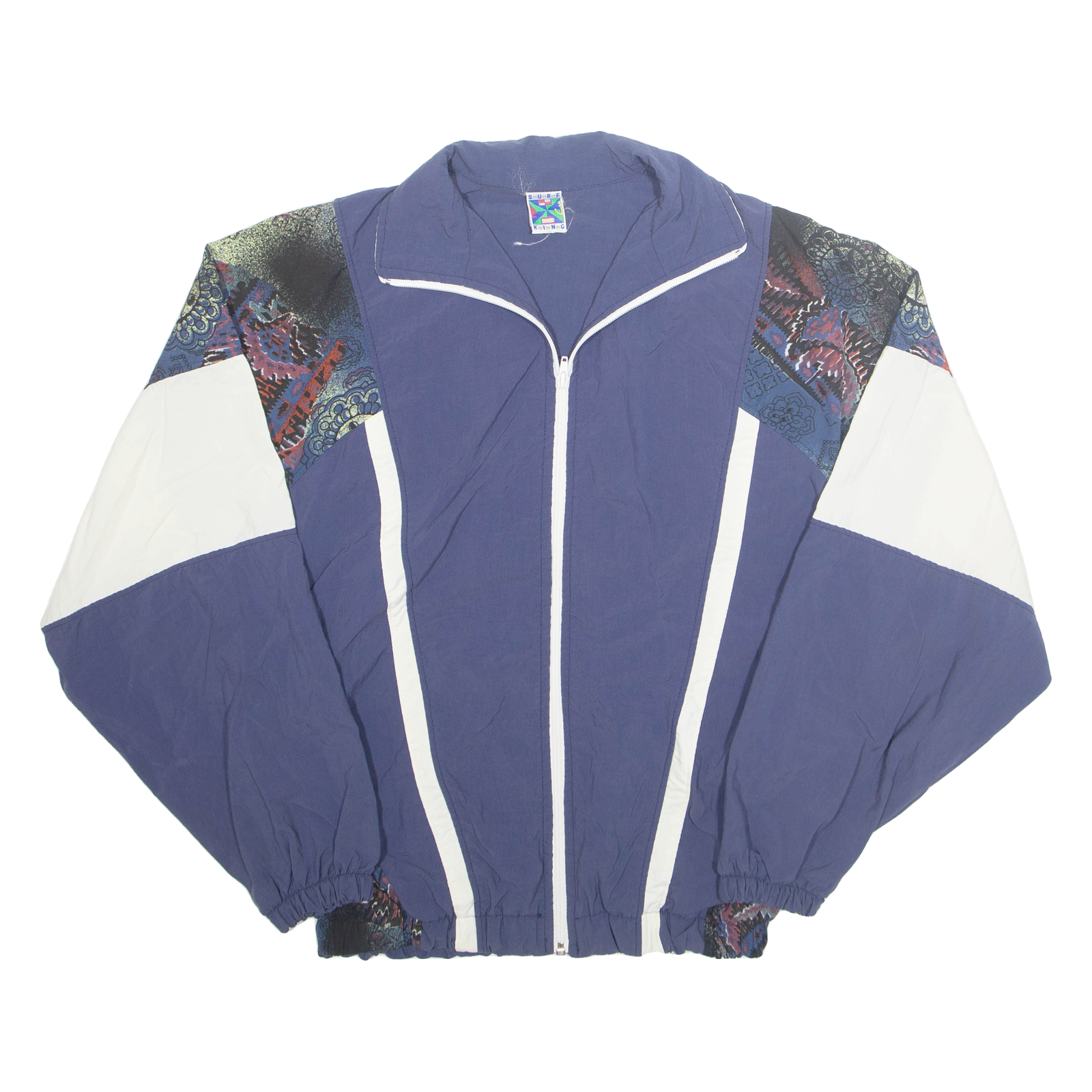 SURF KING Mens Track Jacket Blue L Refurbished - N/A refurbished available on Cerqular