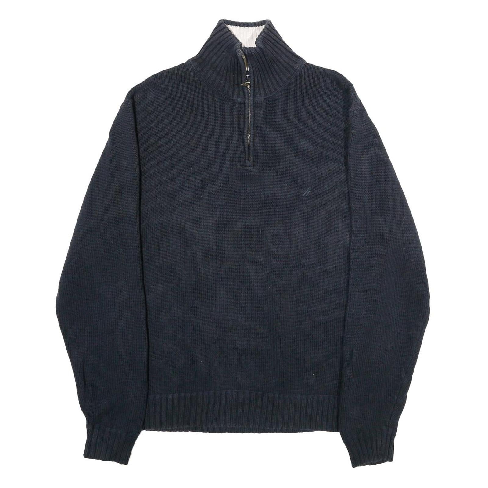 Buy NAUTICA Mens Navy Blue Pullover Plain Crew Neck Basic Knit M Cotton Casual Refurbished - $32.49 NAUTICA Mens Navy Blue Pullover Plain Crew Neck Basic Knit M Cotton Casual Refurbished - N/A refurbished available on Cerqular