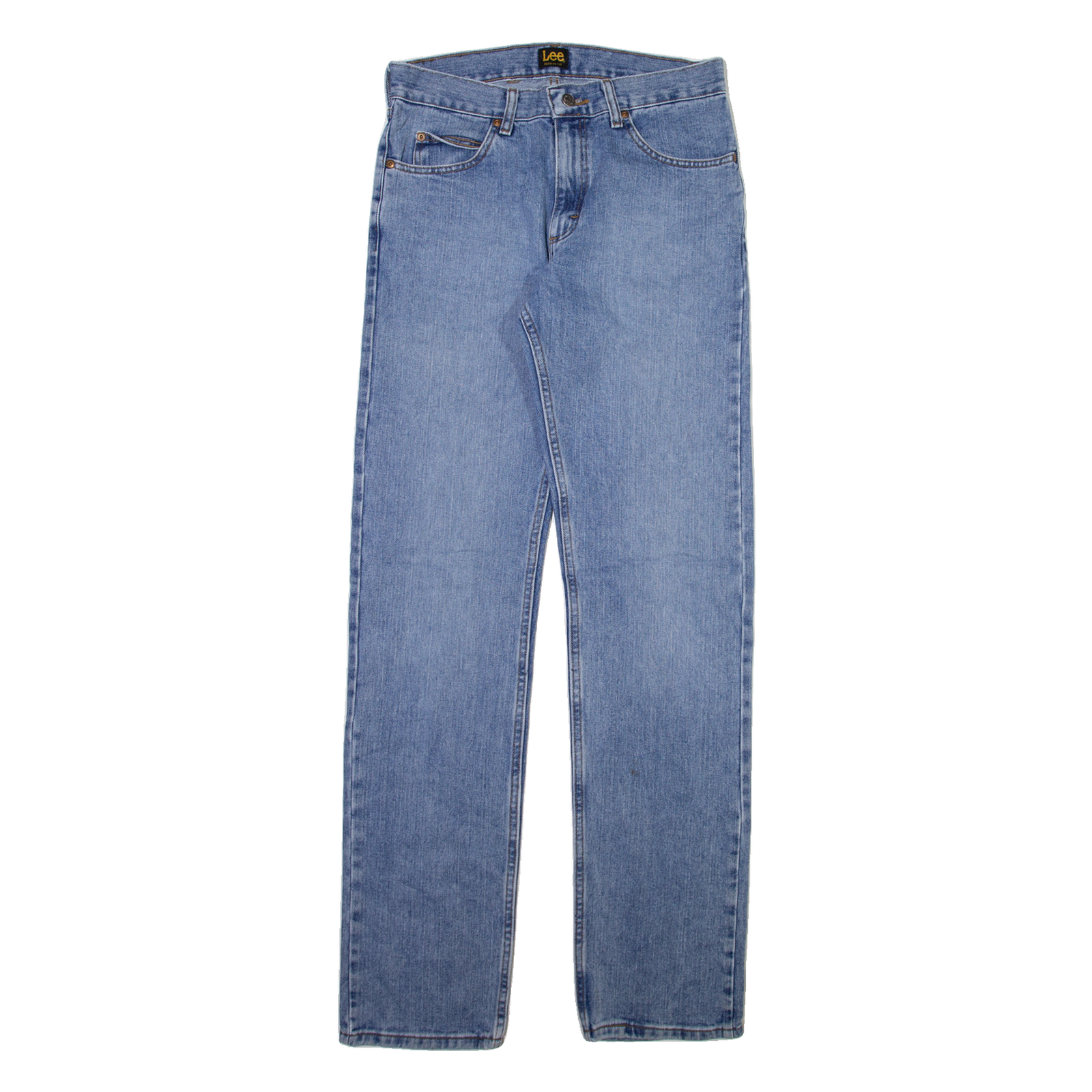 LEE Mens Jeans Blue Slim Straight Stone Wash W30 L36 Refurbished - N/A refurbished available on Cerqular