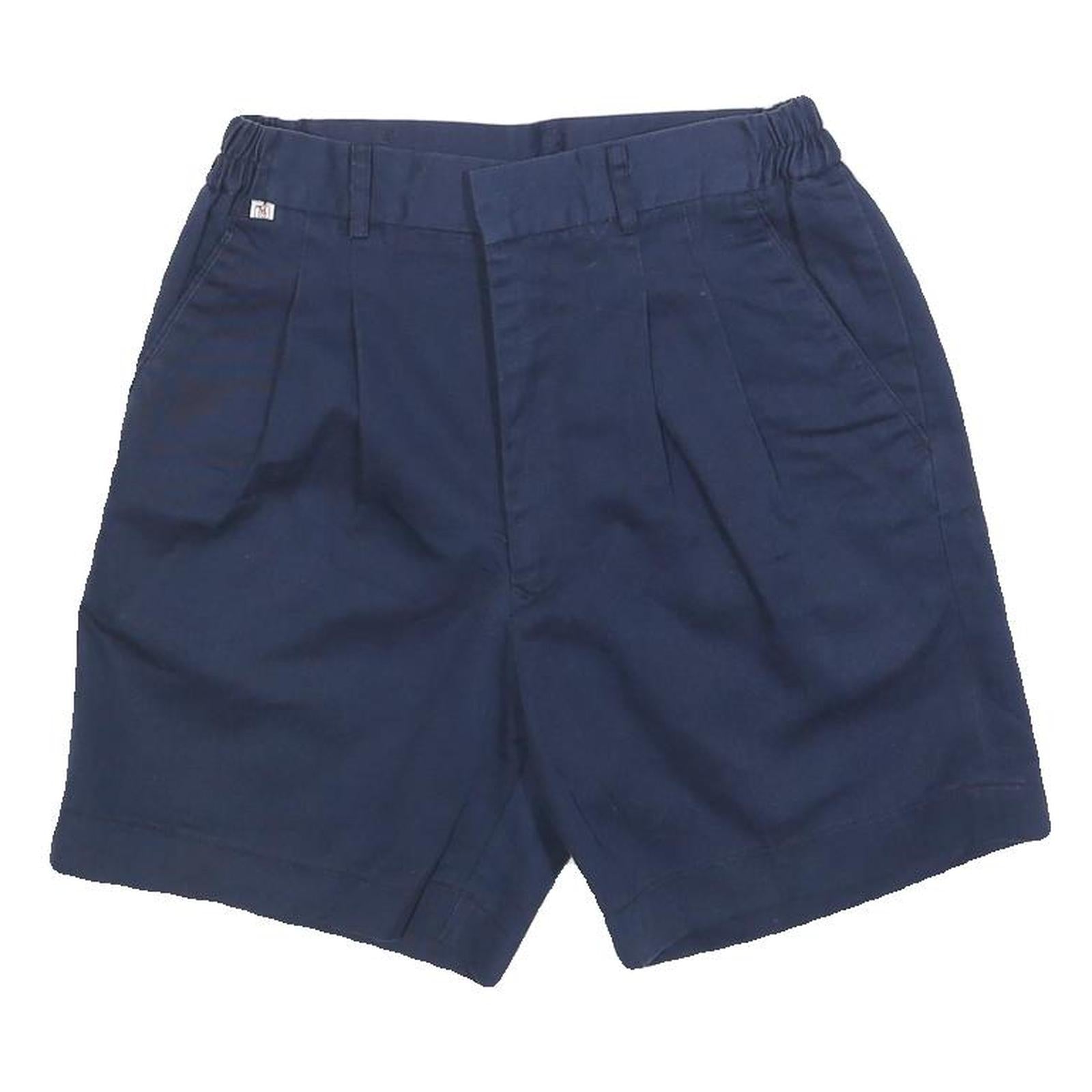 Womens Navy Casual Shorts Cotton Blend M W26 Comfortable Summer Wear Refurbished - N/A refurbished available on Cerqular