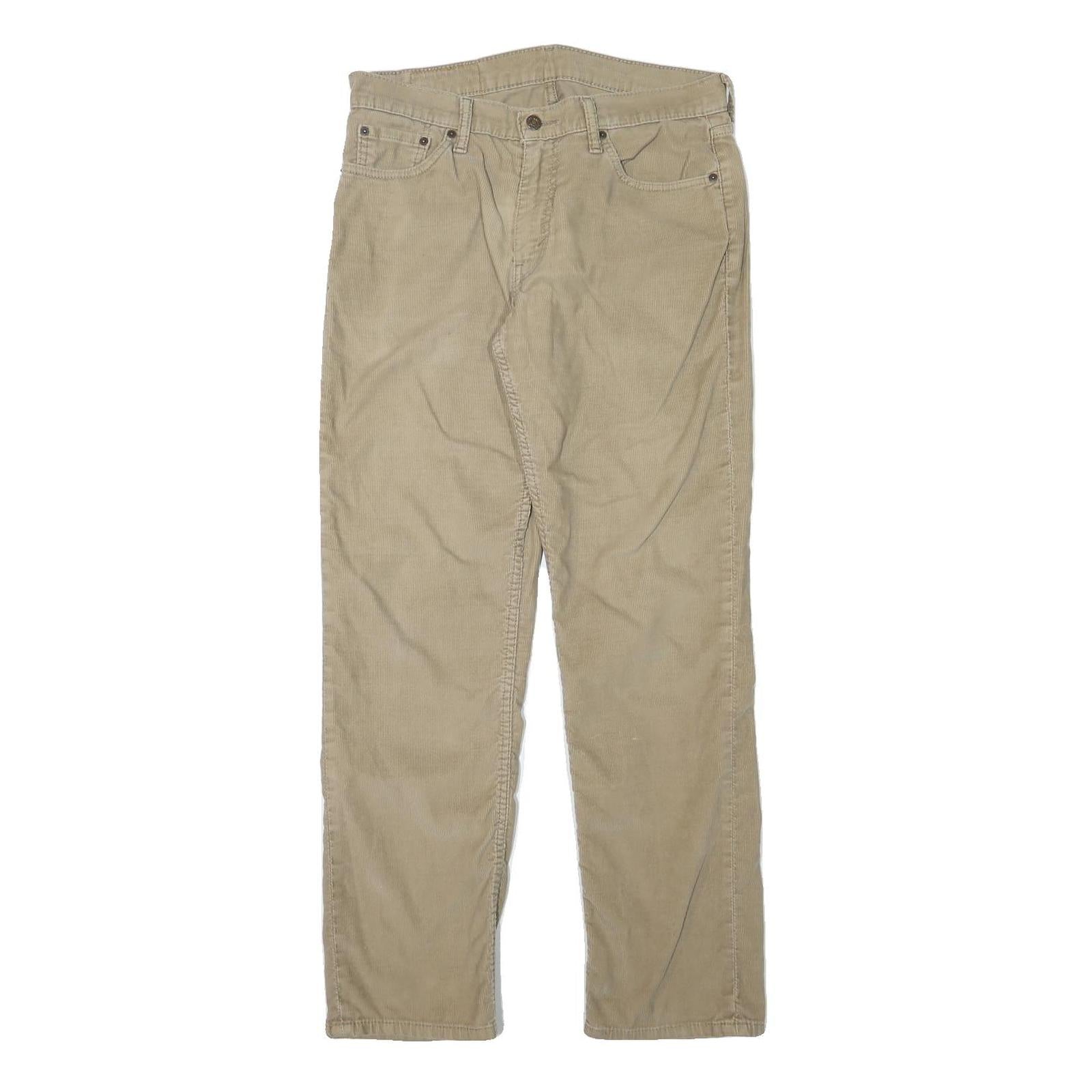 Buy LEVI'S Mens Regular Fit Beige Cotton Blend Trousers W31 L31 Classic Zip Pocket Refurbished - $41.59 LEVI'S Mens Regular Fit Beige Cotton Blend Trousers W31 L31 Classic Zip Pocket Refurbished - N/A refurbished available on Cerqular